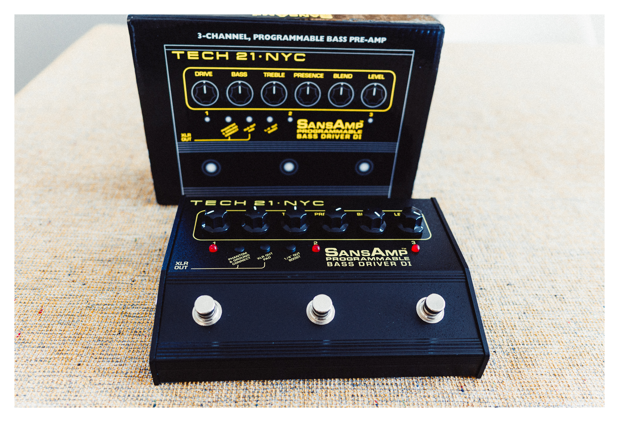 Tech 21 SansAmp Bass Driver DI Programmable