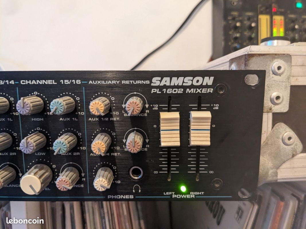Samson PL1602 Mixer rack 2U