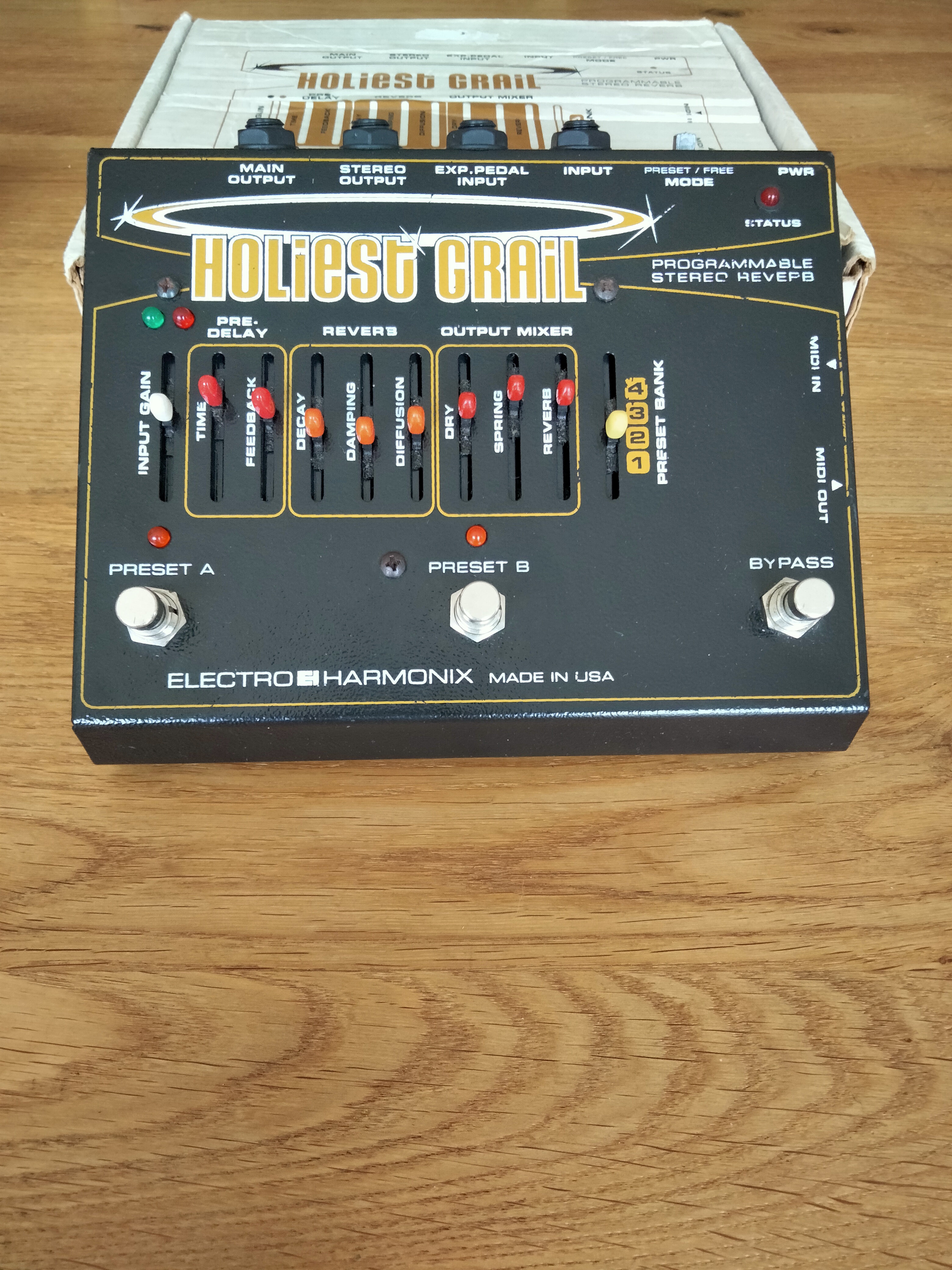 Electro Harmonix Holiest Grail (à dépanner) 
