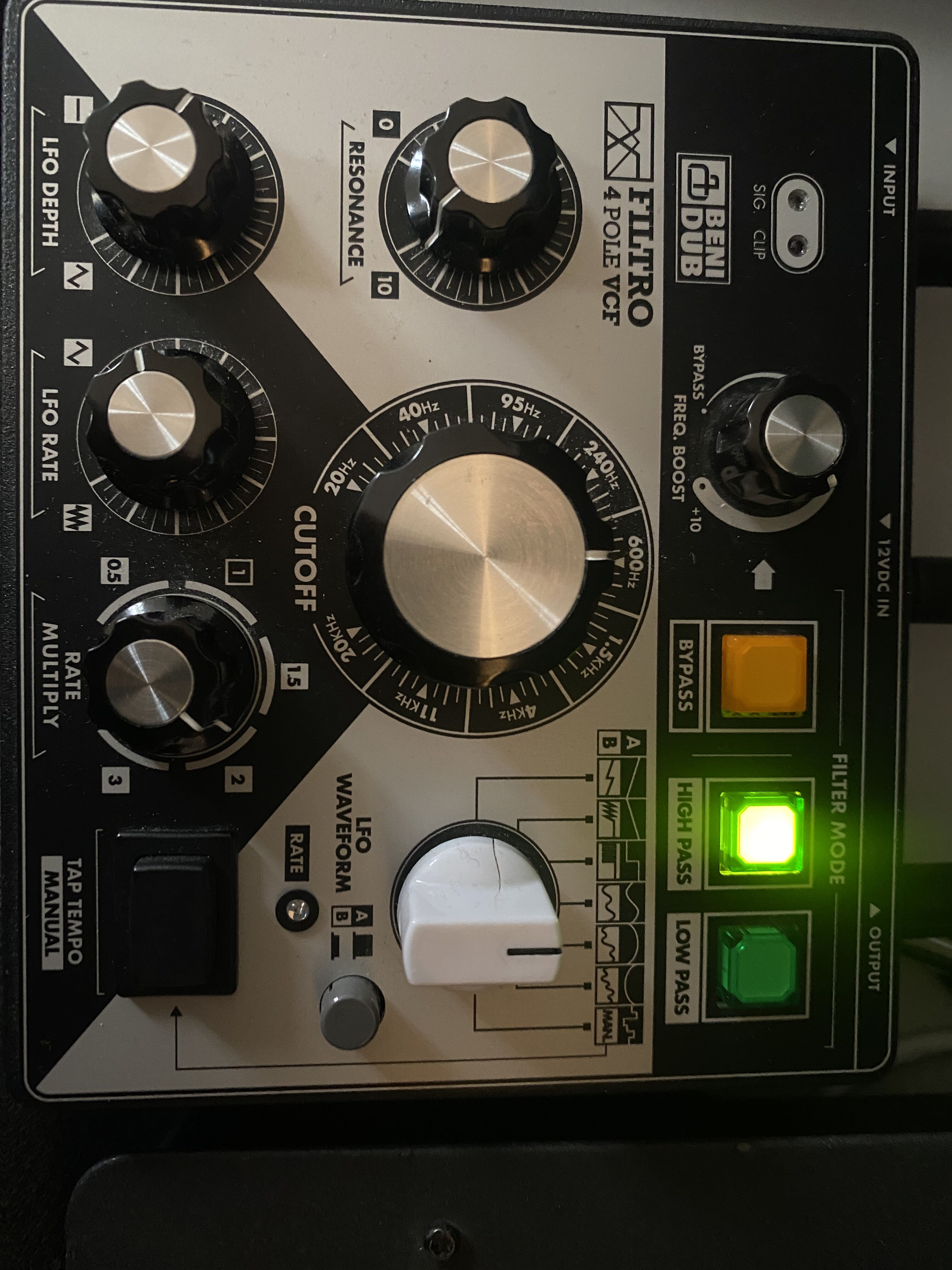 Vend filtro pas servi