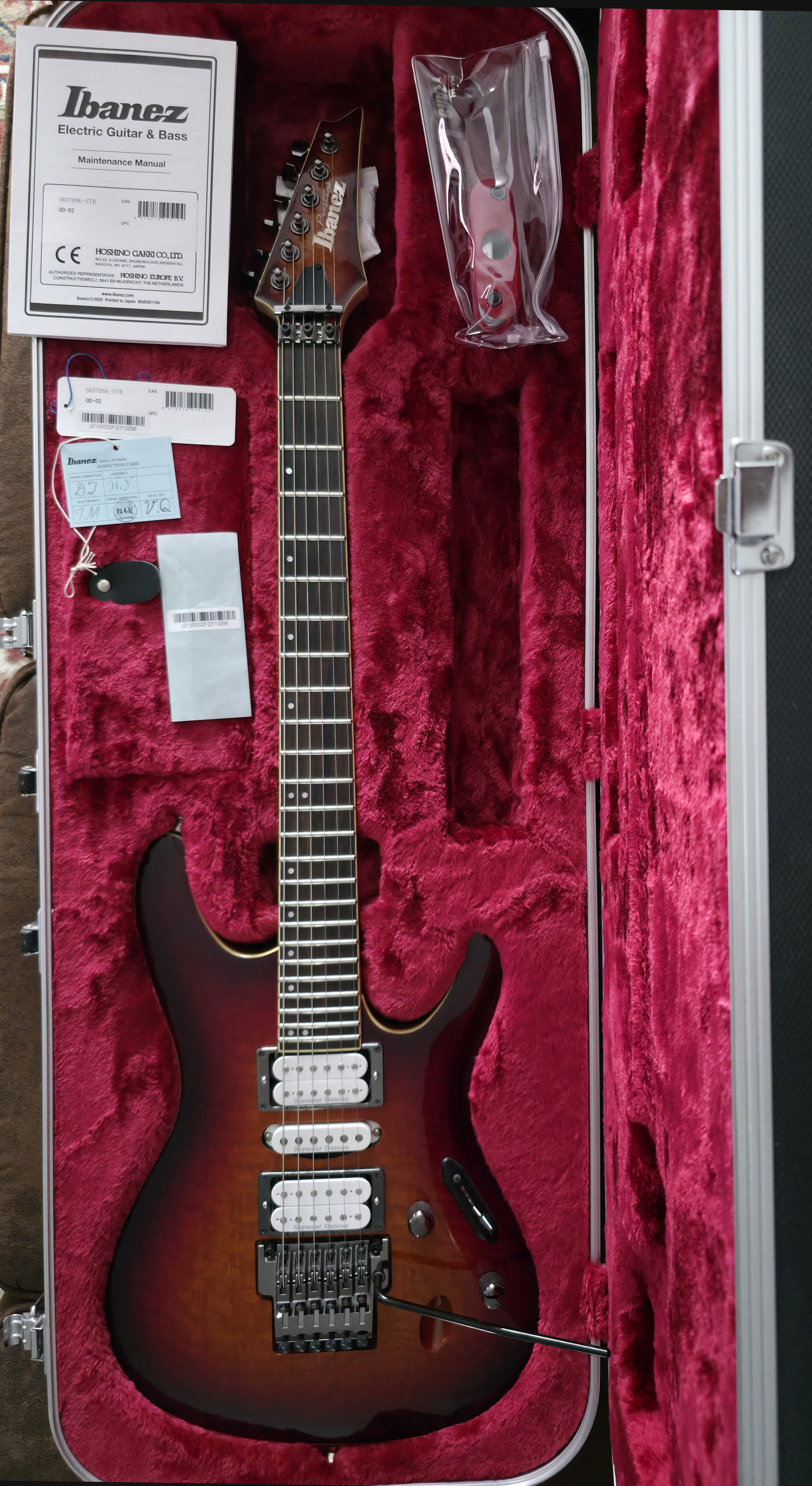 Ibanez S6570SK-STB Prestige