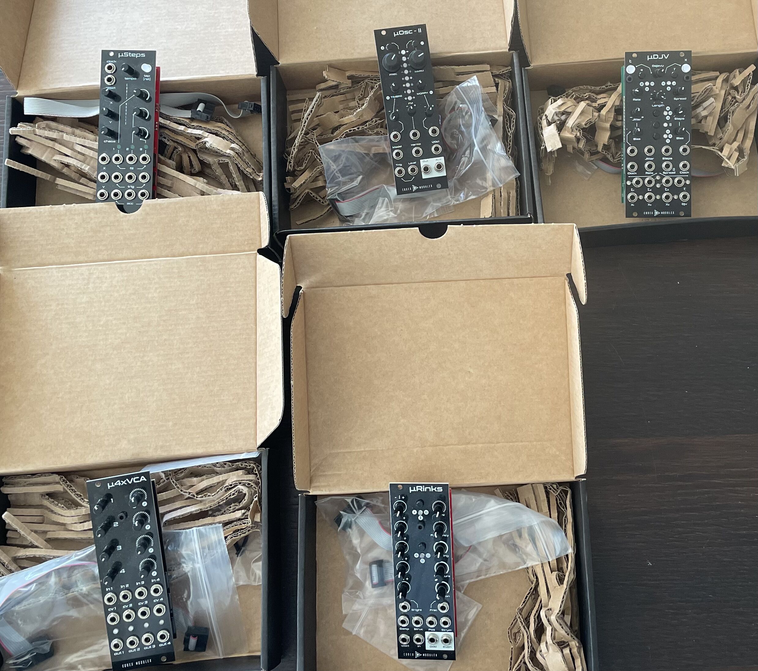 VENDS DIVERS MODULE CODEX MODULEX ET AUDIOTHINGIES