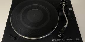 Platine disque vinyle PIONEER PL-512X + cellule et diamant (neuf) AUDIO-TECHNICA AT3600L