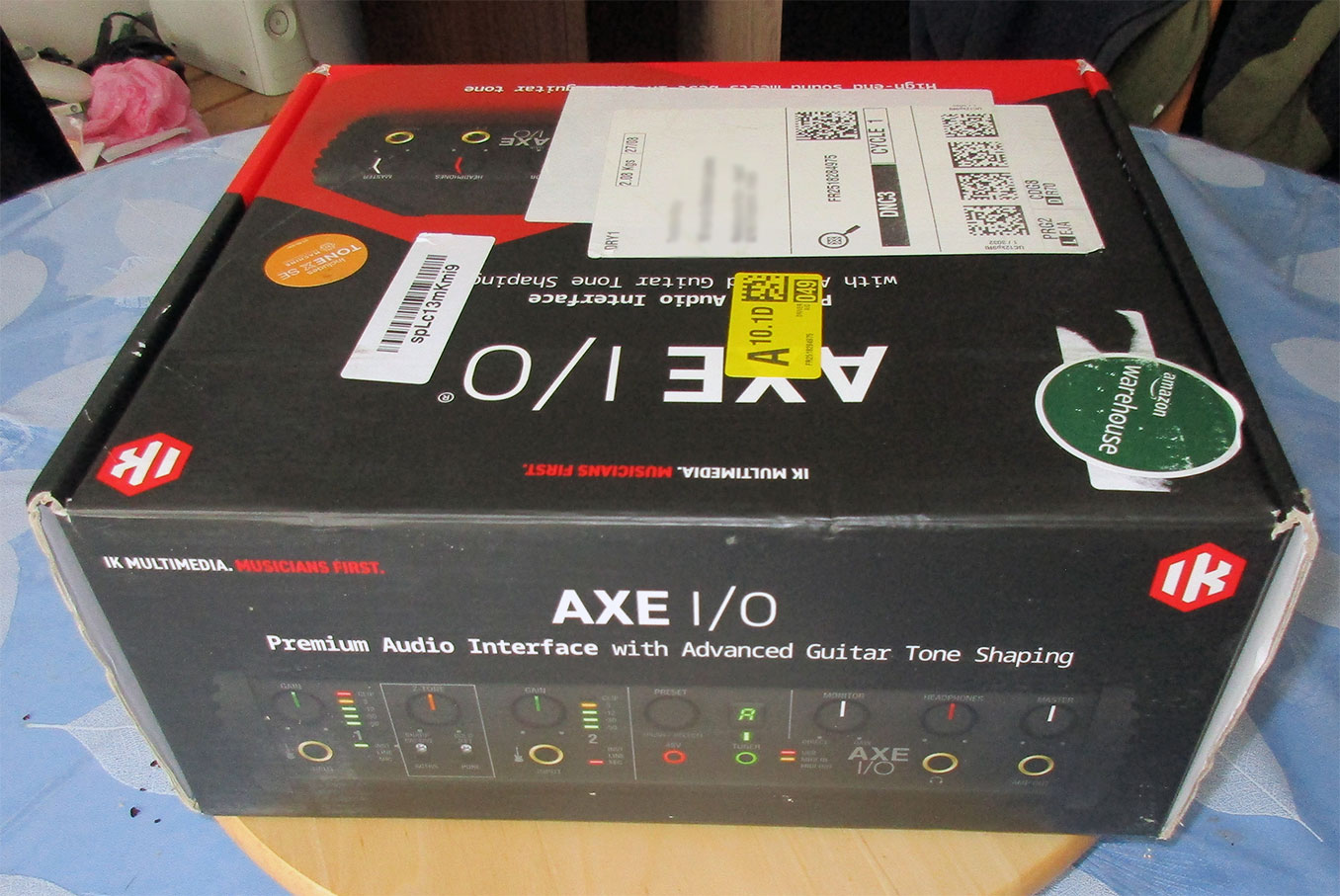 Vends carte son IK AXE I/O (complet, en boîte)