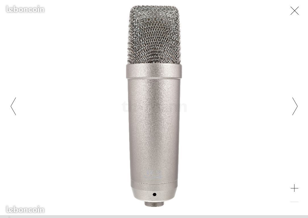 Vds Micro de studio Behringer TM1