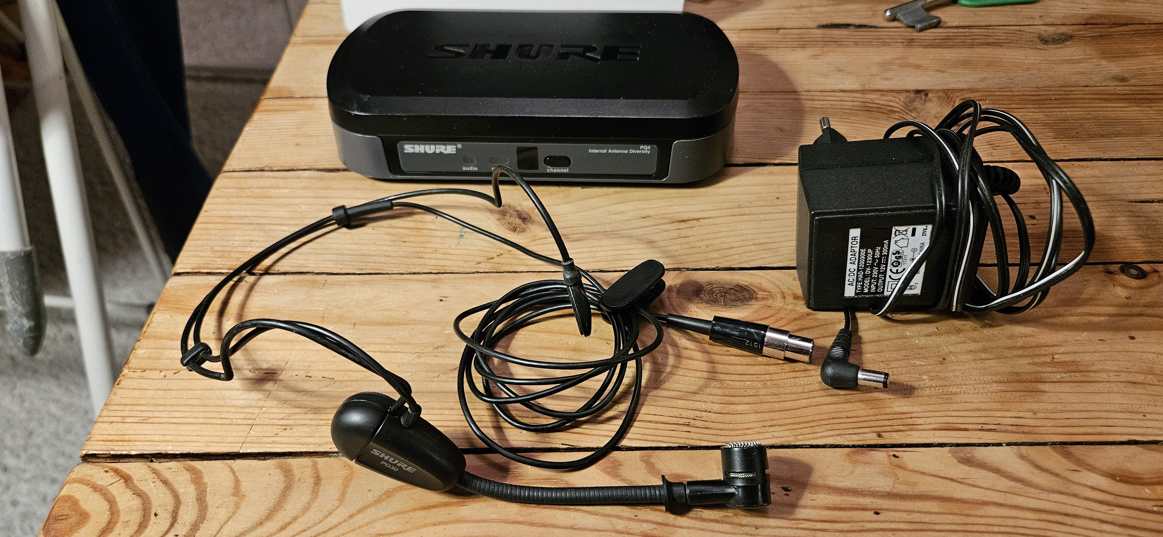 Vends Shure PG1 + PG4 + PG30