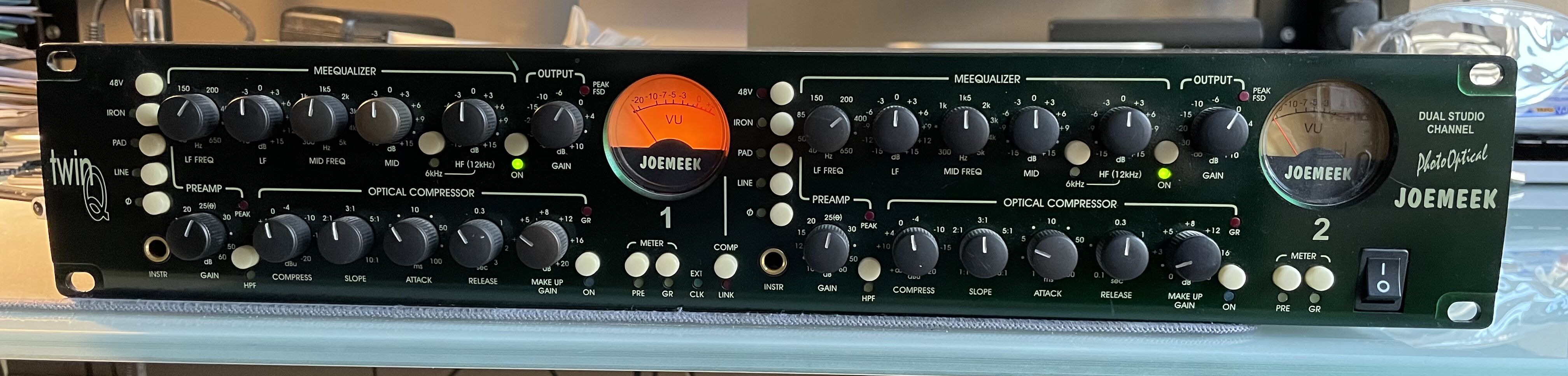 Vends Préamplificateur Joemeek Twin Q