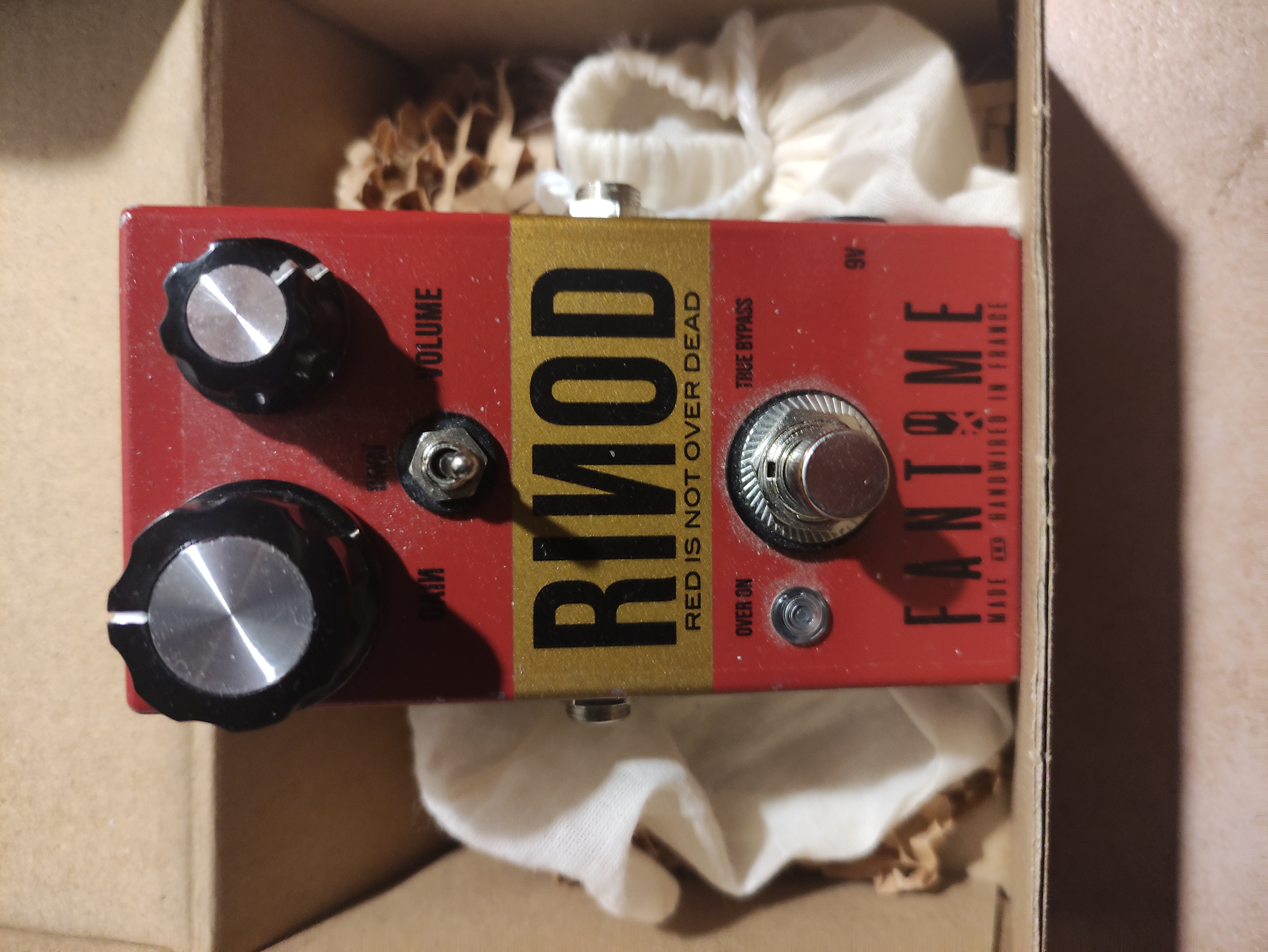 Pédale overdrive fuzz