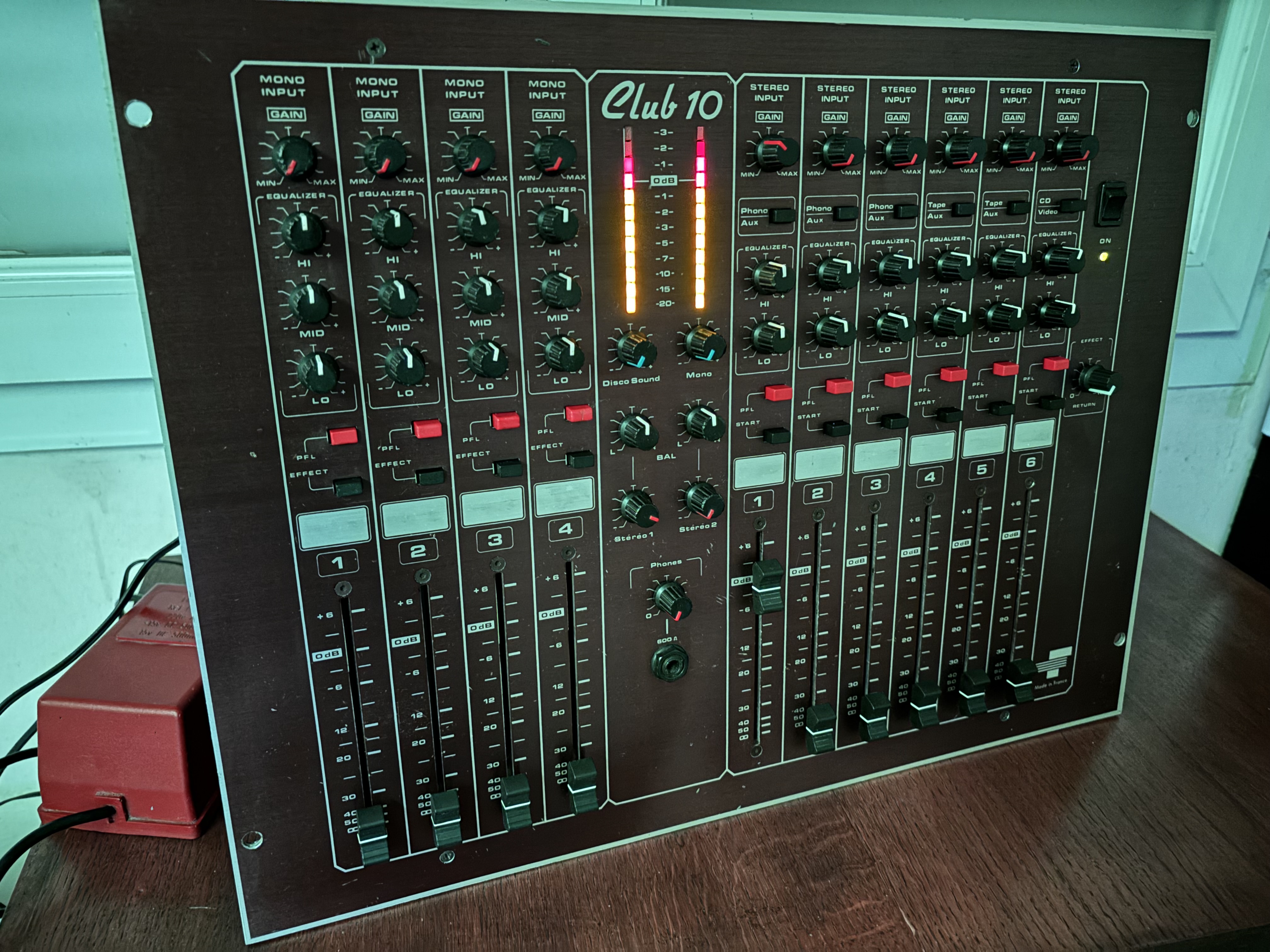 Table de mixage Freevox Club 10