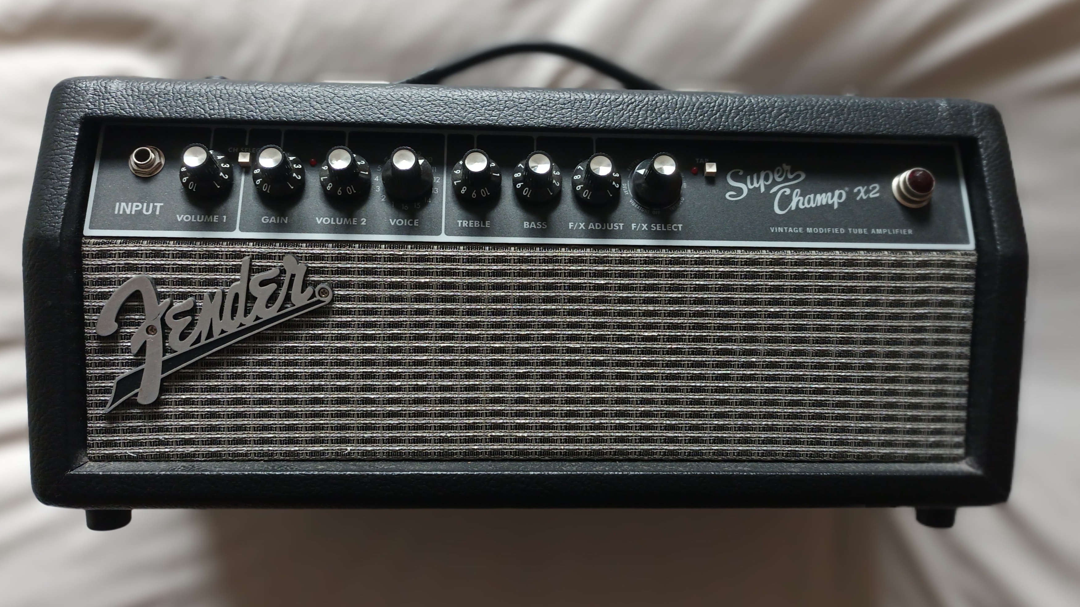 Vends tête ampli Fender super champ x2