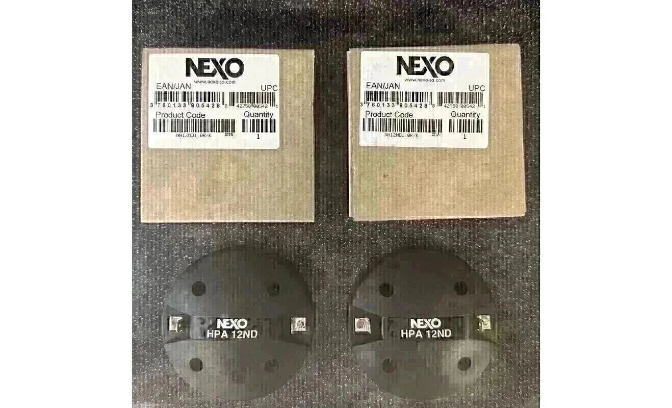 2 NEXO PS8 diaphragmes