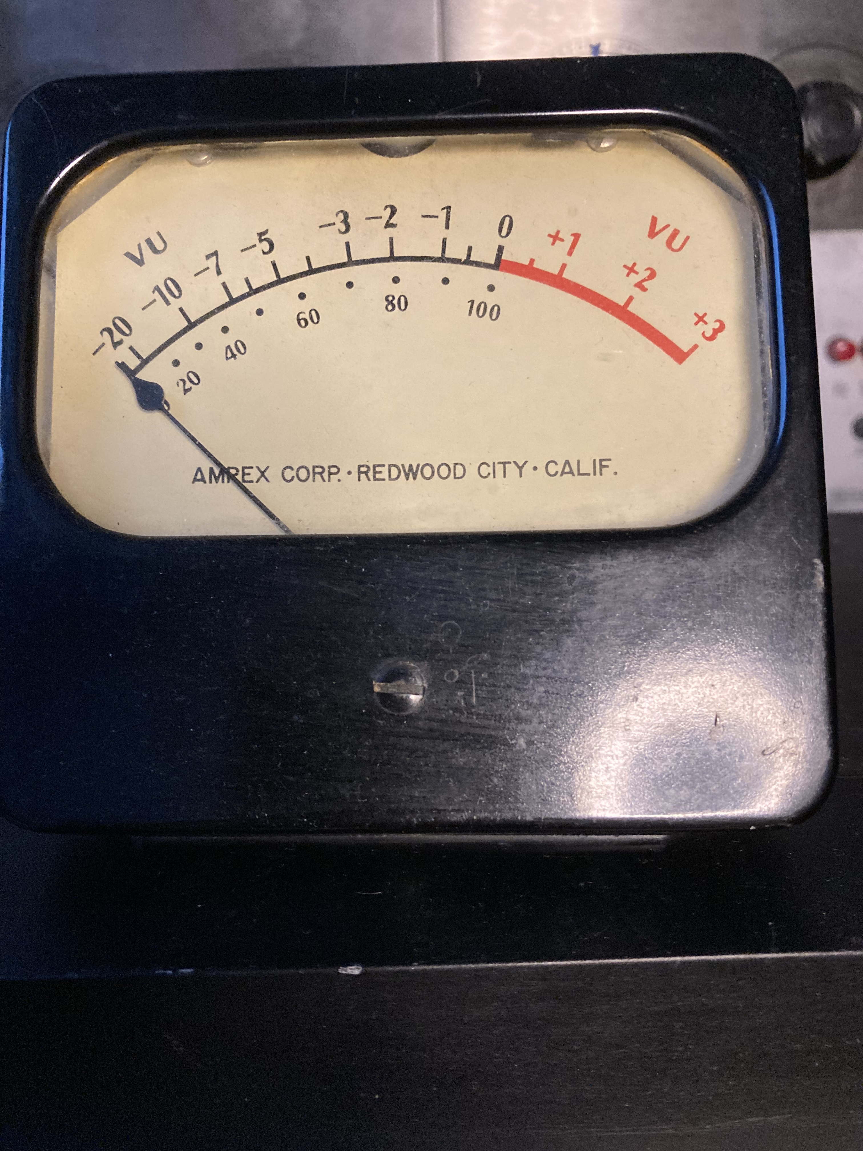 VU METRE AMPEX VINTAGE