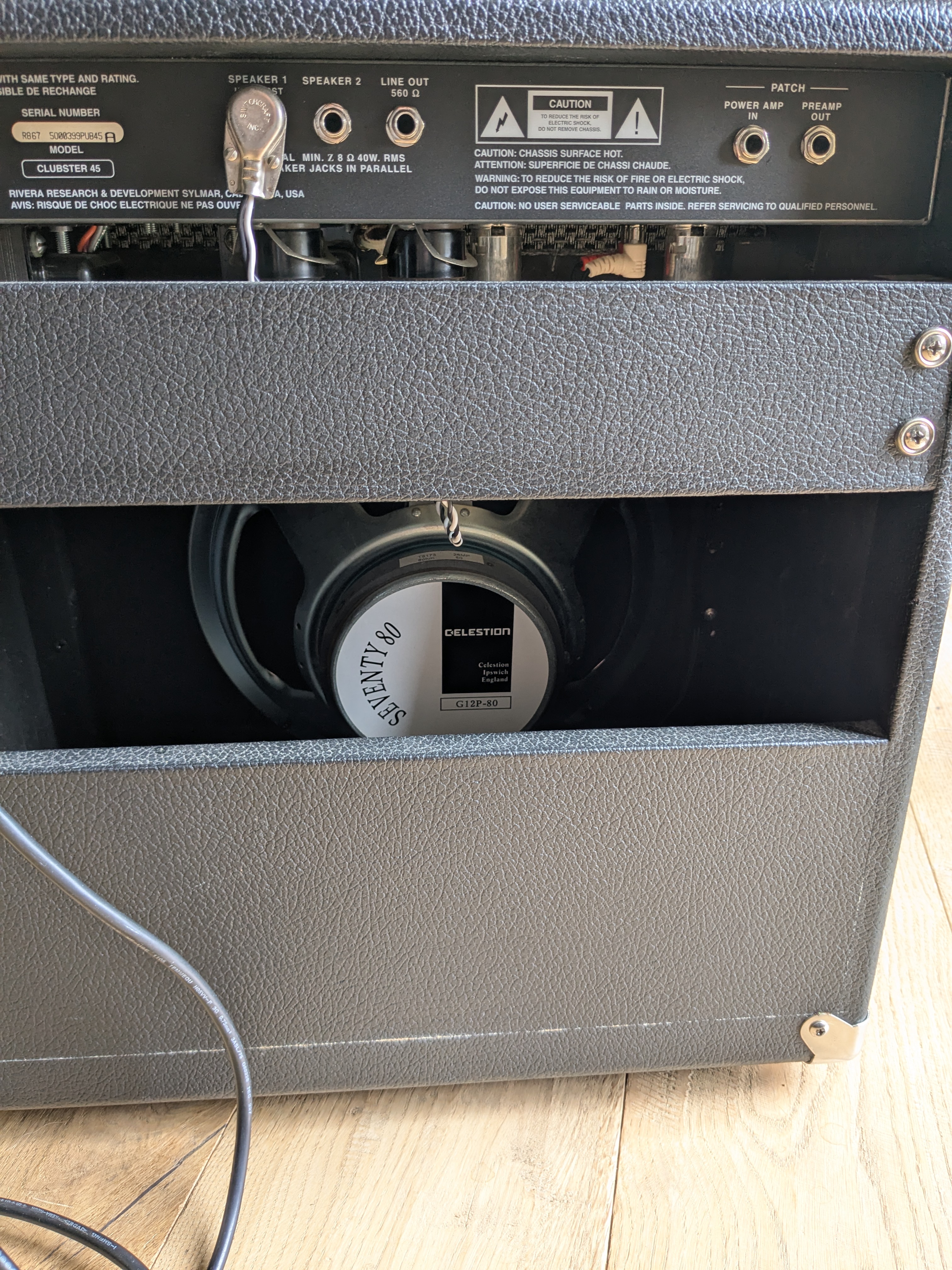 Rivera Ampli à lampes Pubster 45 + Footswitch FS-20 (82495)
