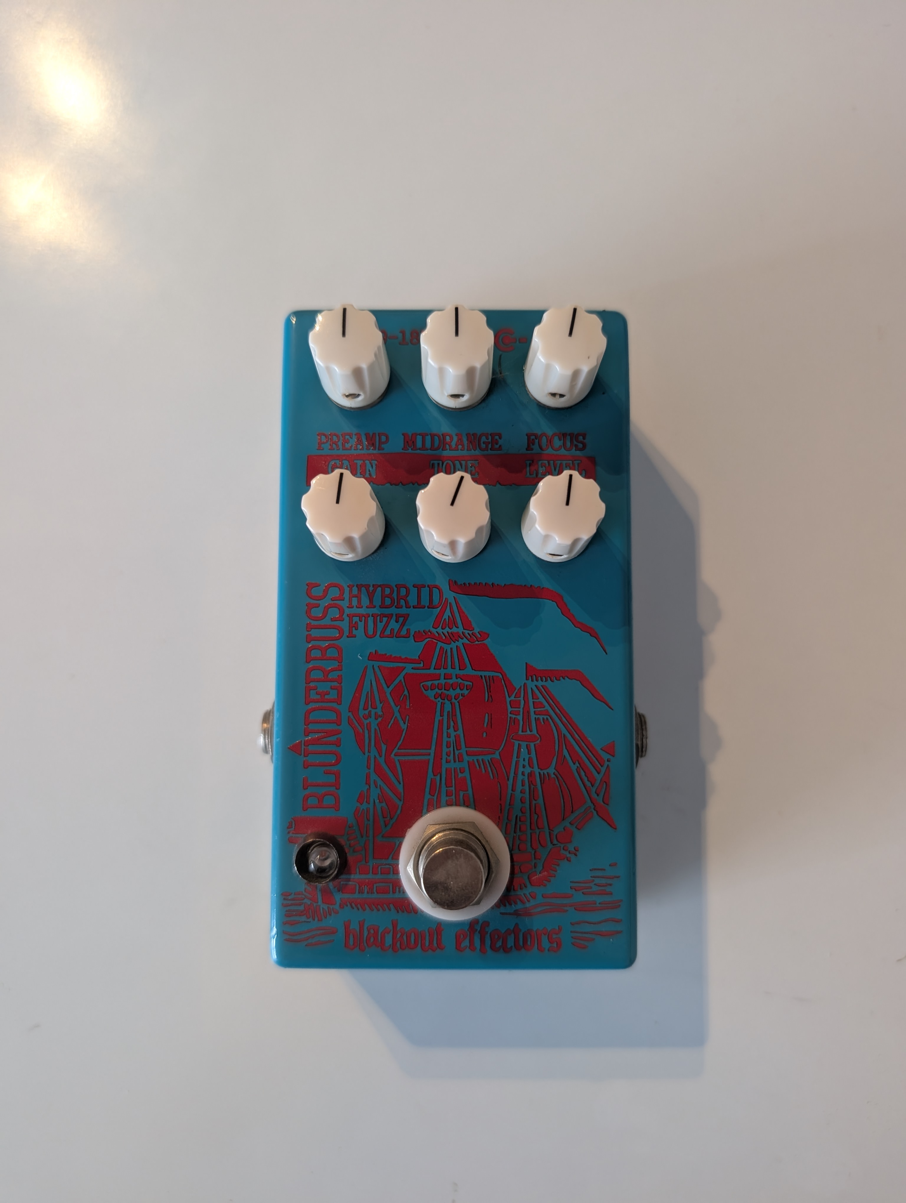Pedale Fuzz Blackout Effectors Blunderbuss