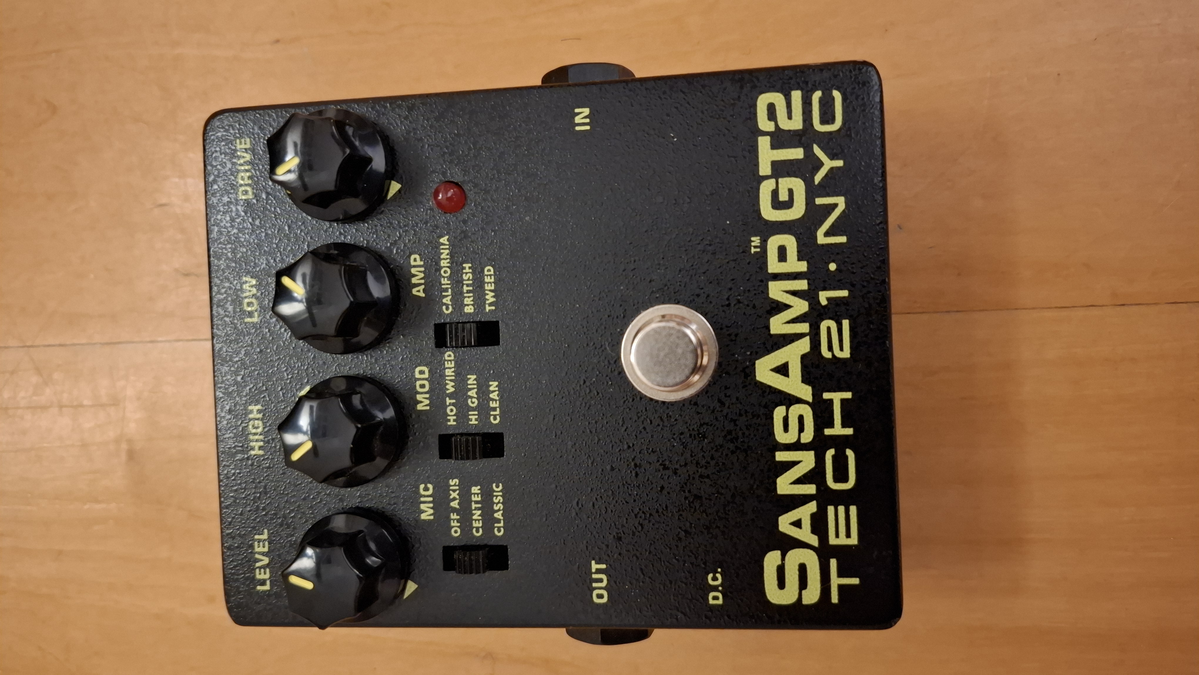 Pédale Tech 21 SansAmp GT2