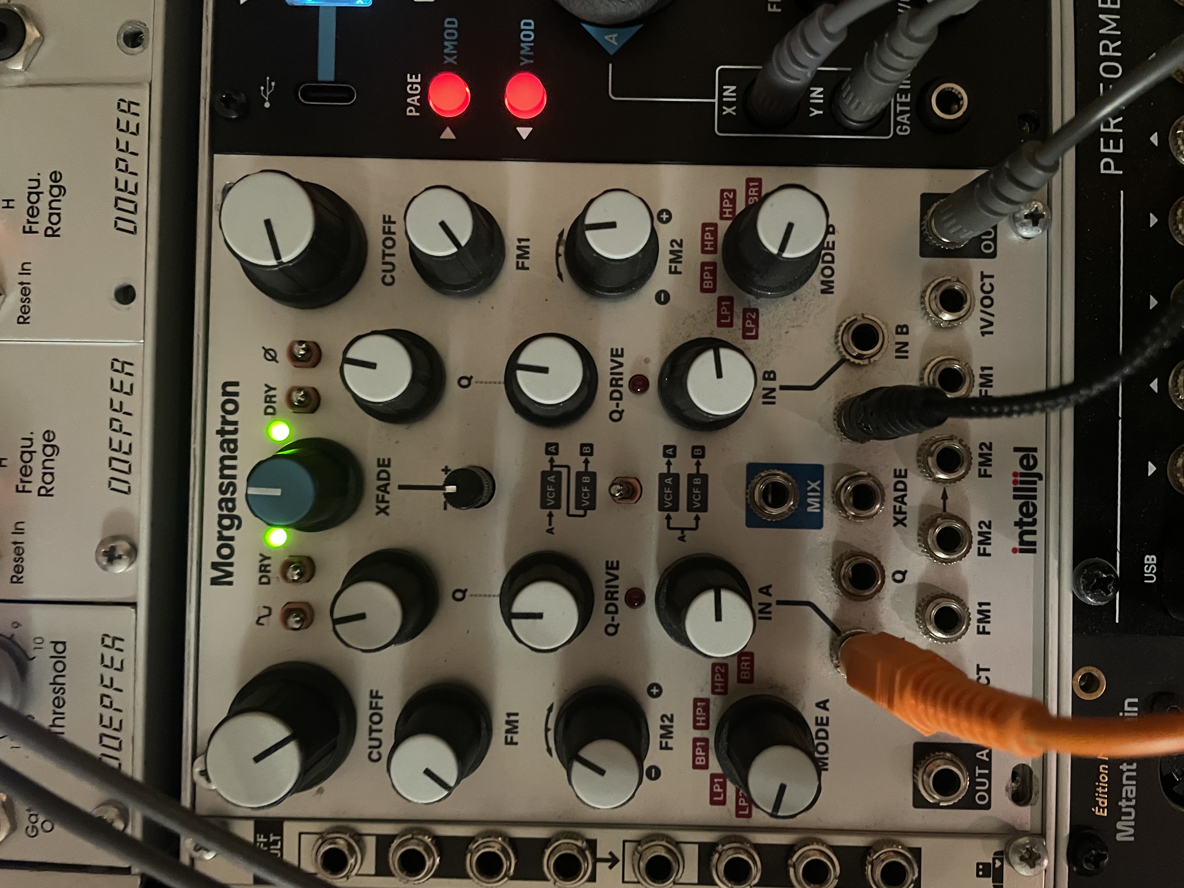 Double filtre Morgasmatron