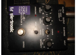 TC Electronic pedale P210 flanger chorus