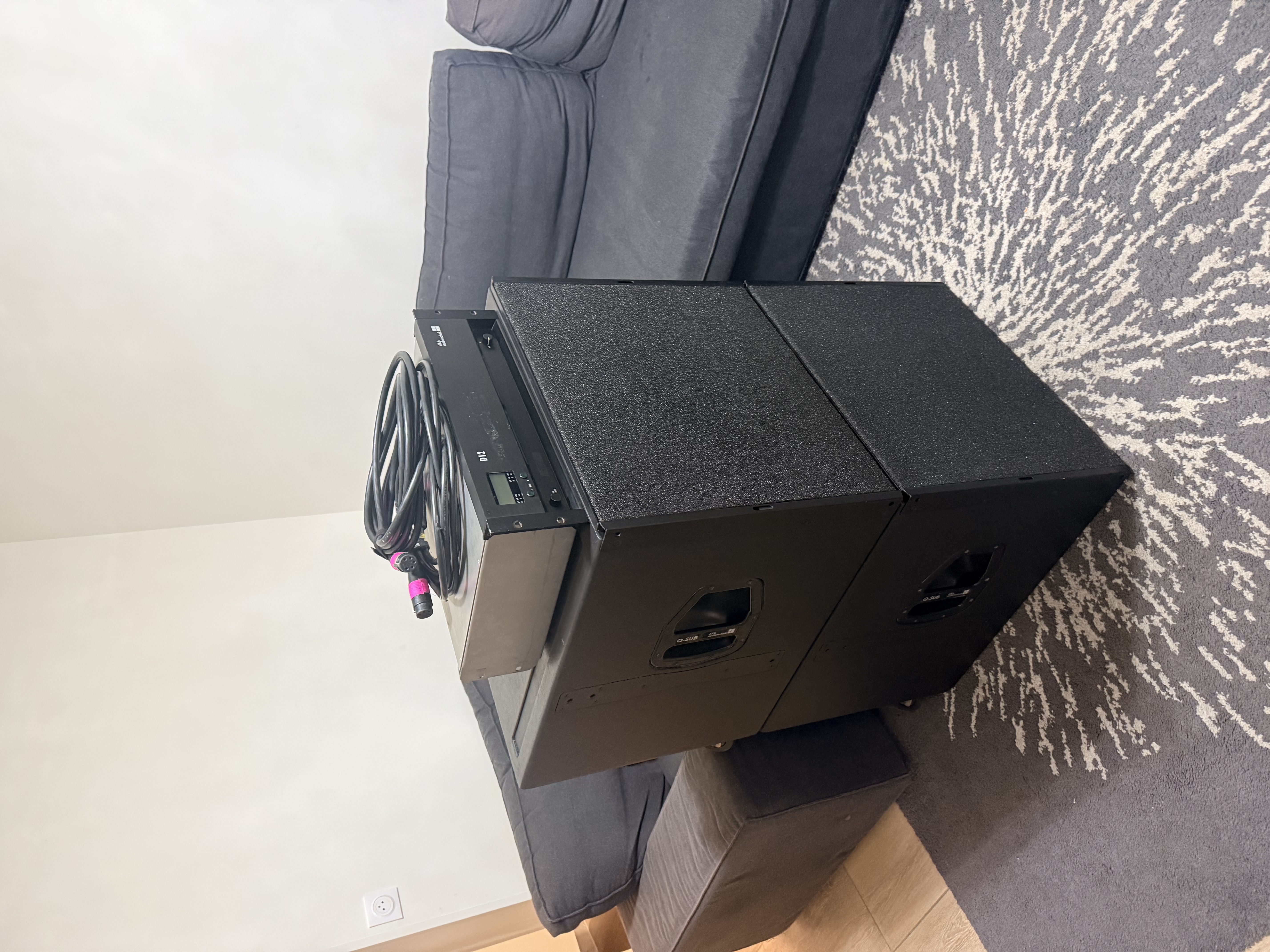 Deux caisson d&B audiotechnik Q sub