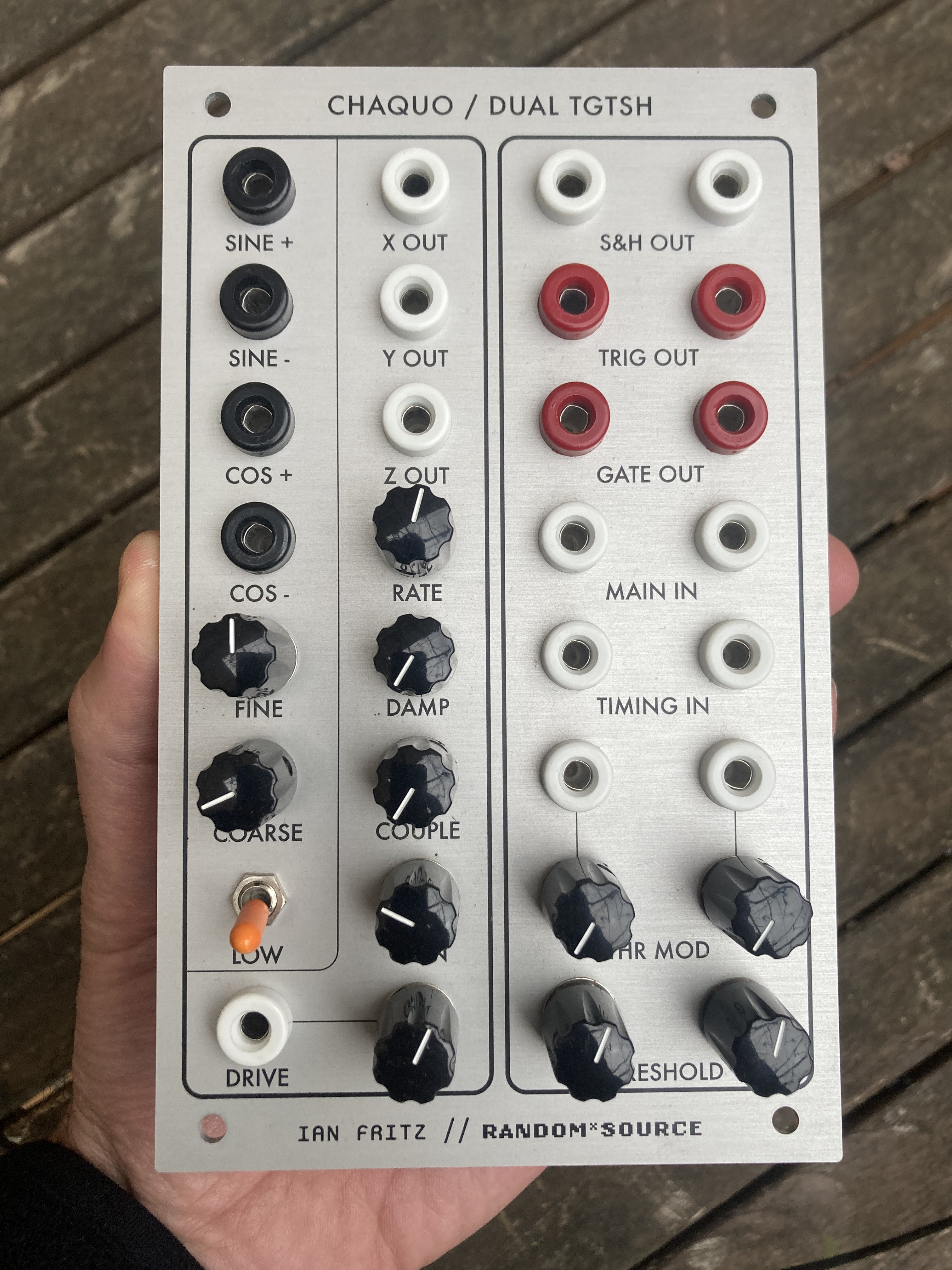 Vends Ian Fritz Chaquo + TGTSH (fdp in)