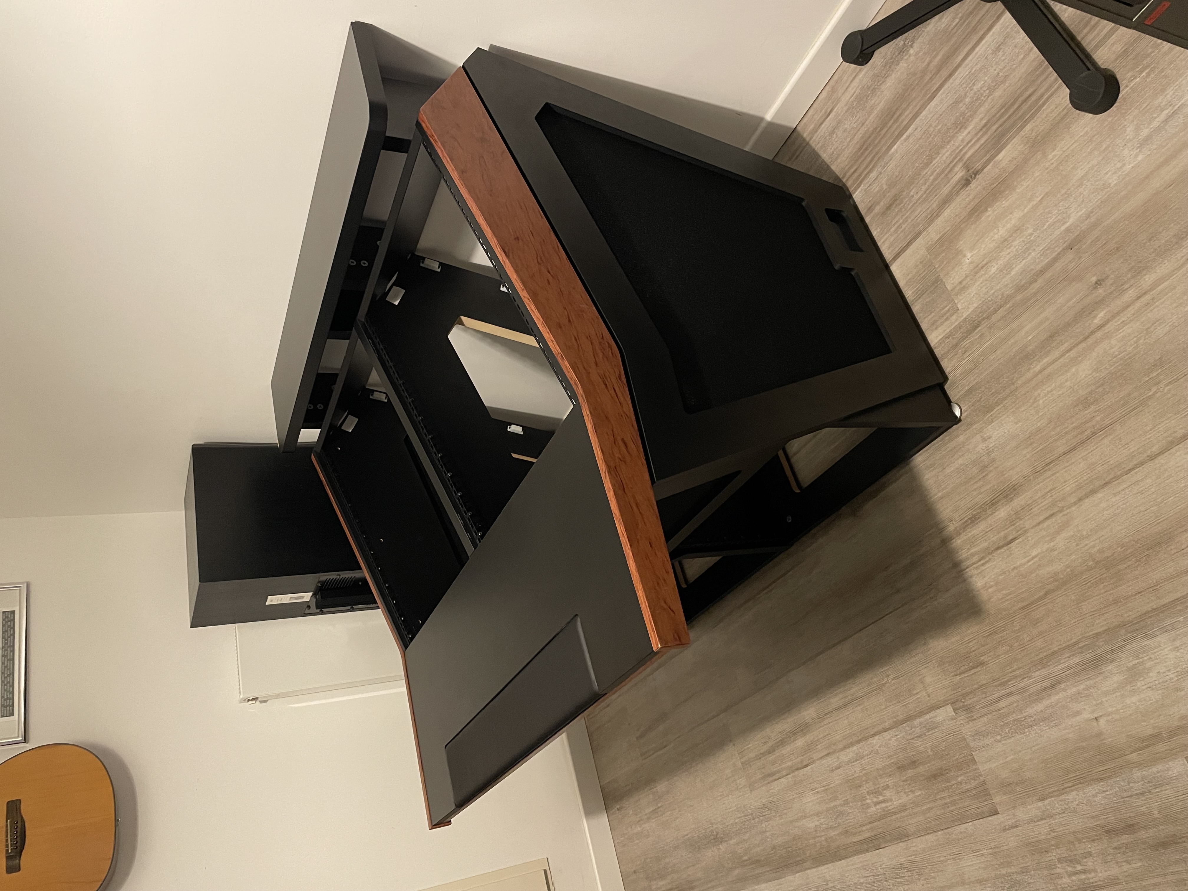 Vends - Bureau de Studio Curuxa Customs V3 Acoustic 52RU — African Rosewood + Top Shelf