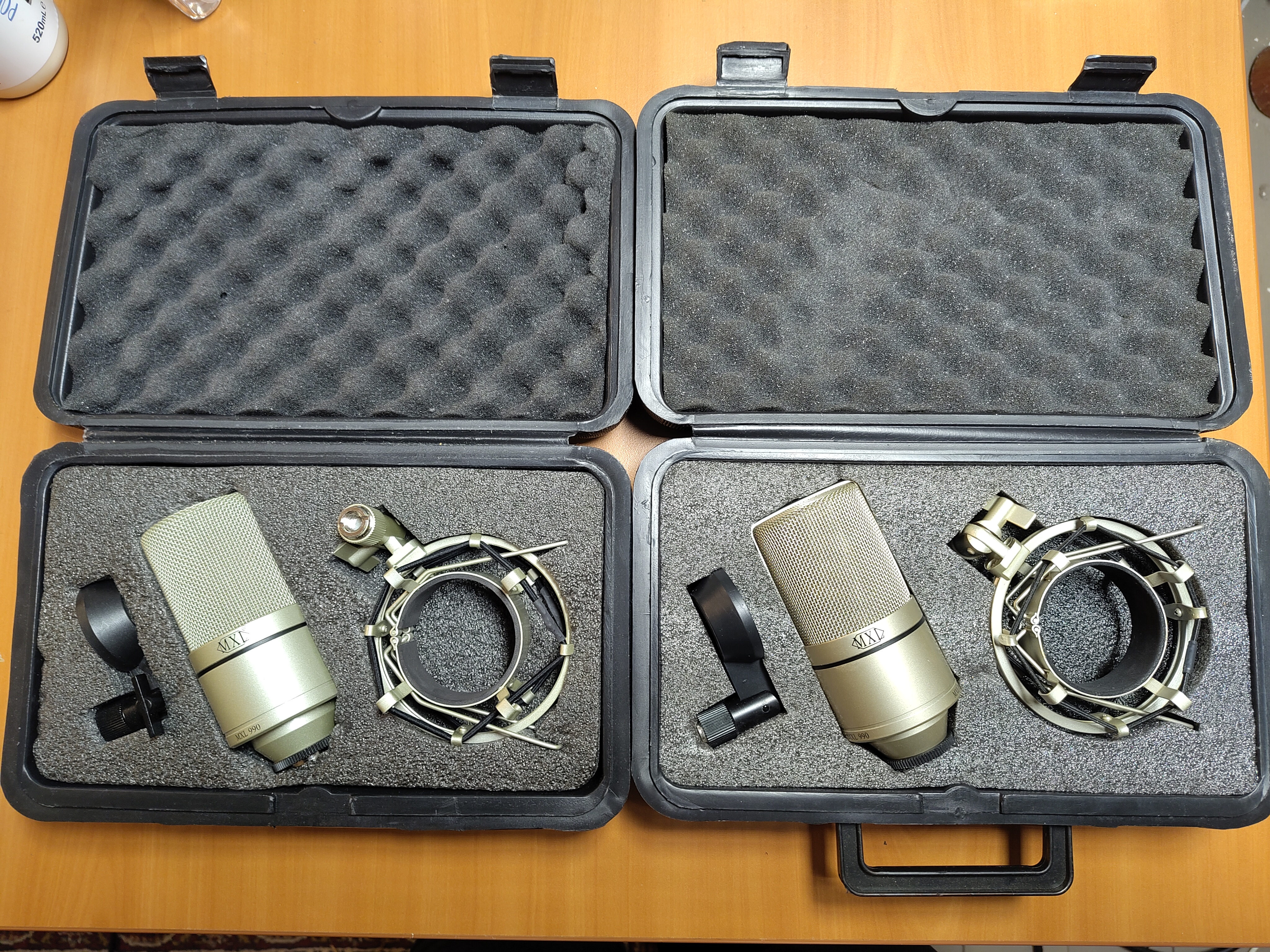 Vend paire de micro mxl 990xl - très bon état 