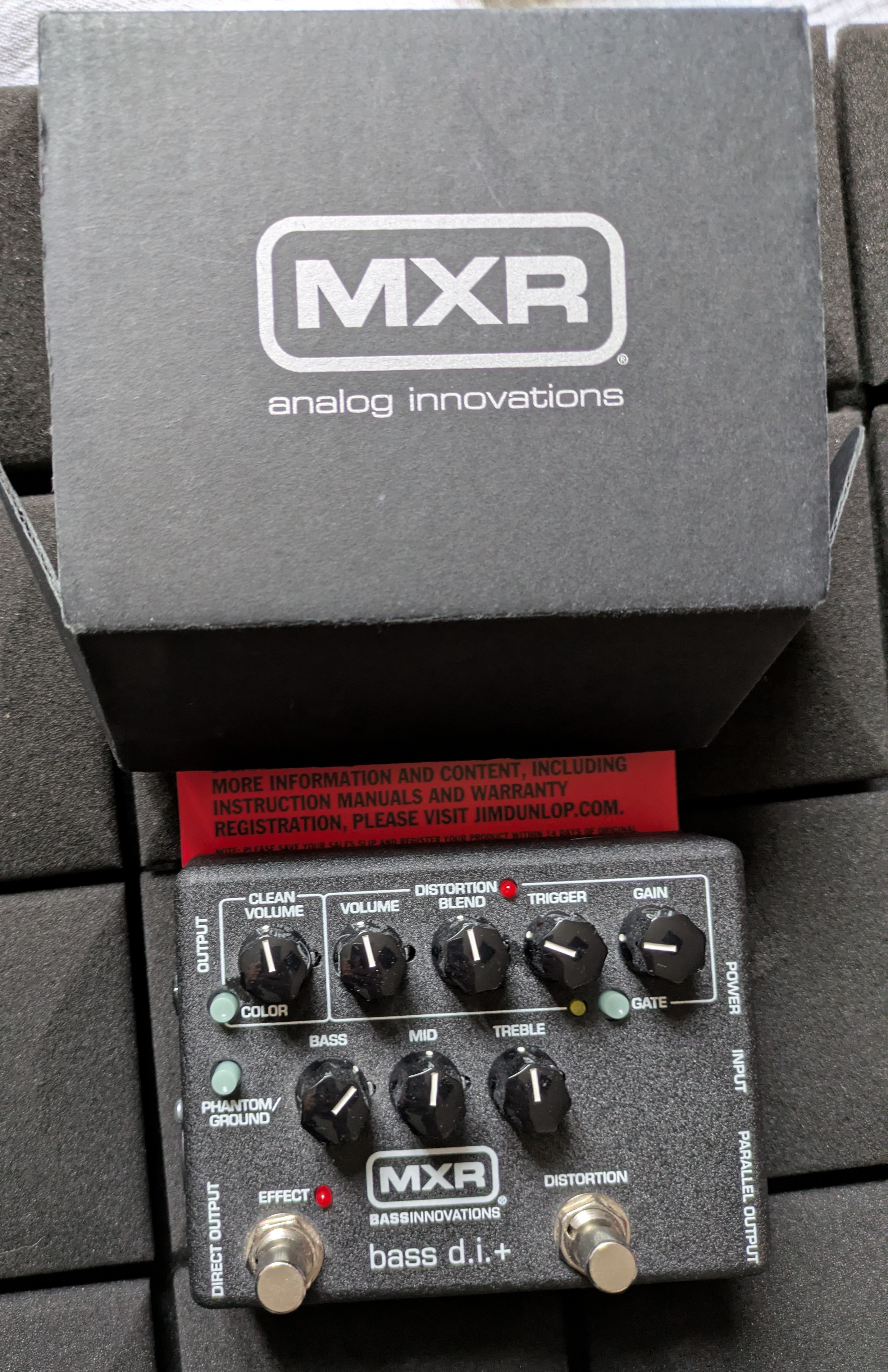 Vends MXR bass d.i. +  avec sa boîte 