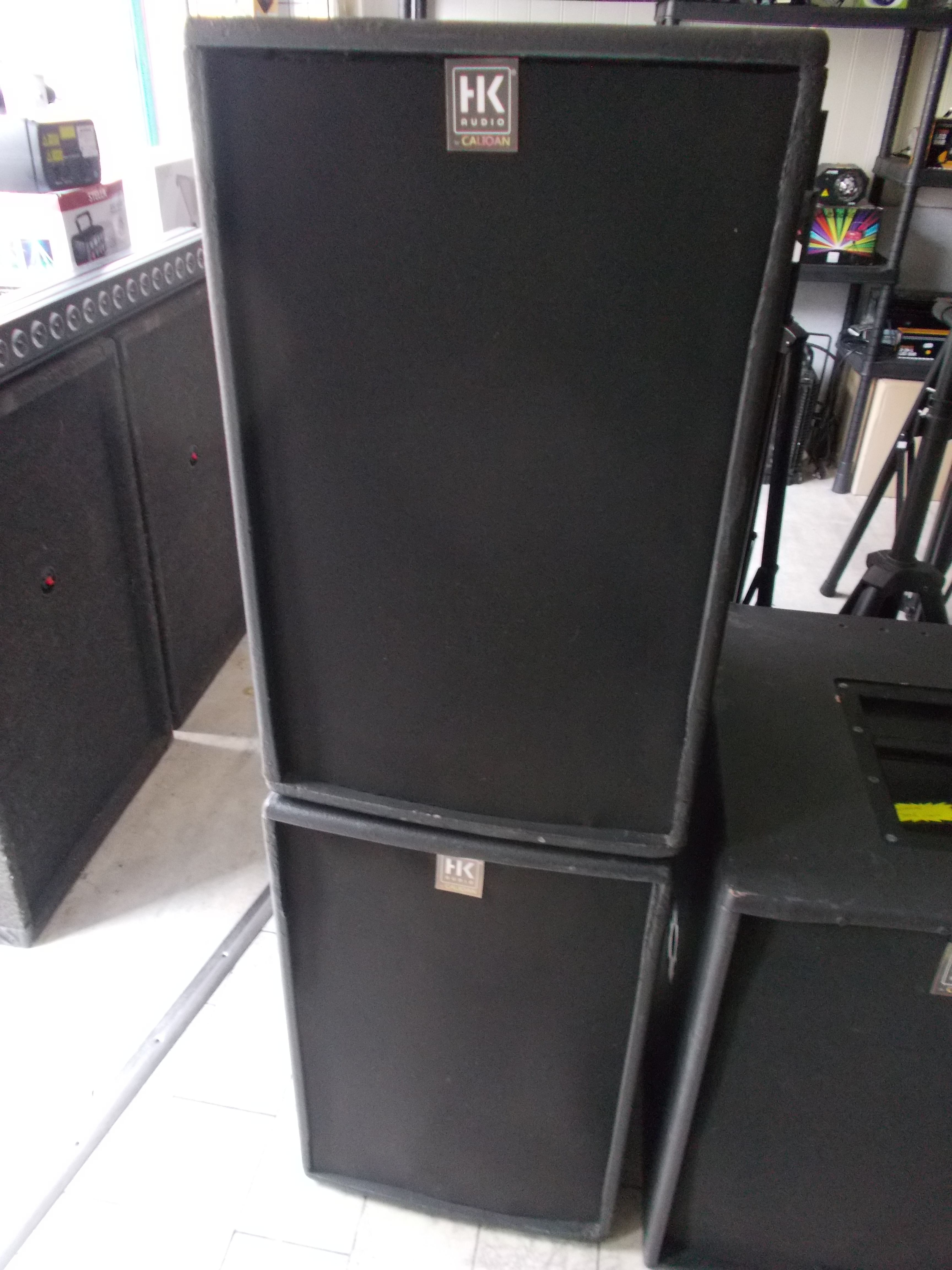 2 Enceintes ACTIVE AT 112 A 