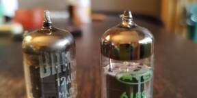 Lot de tube preamp haut de gamme 12ax7 Brimar et Rtc 6189 military grade