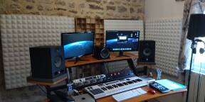 Bureau pour home studio Eagleton Studioden 300