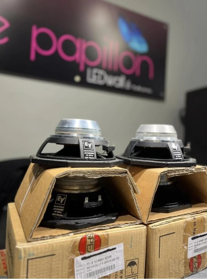 Electro Voice speakers