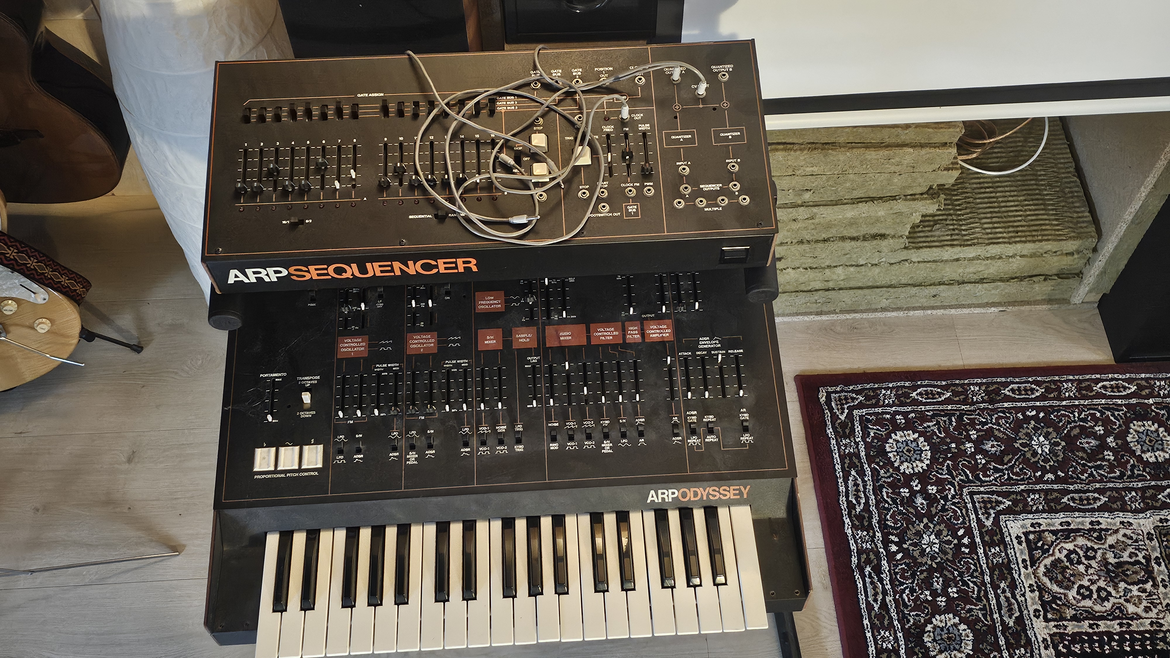 Vends ARP Odyssey 2821 + ARP Sequencer