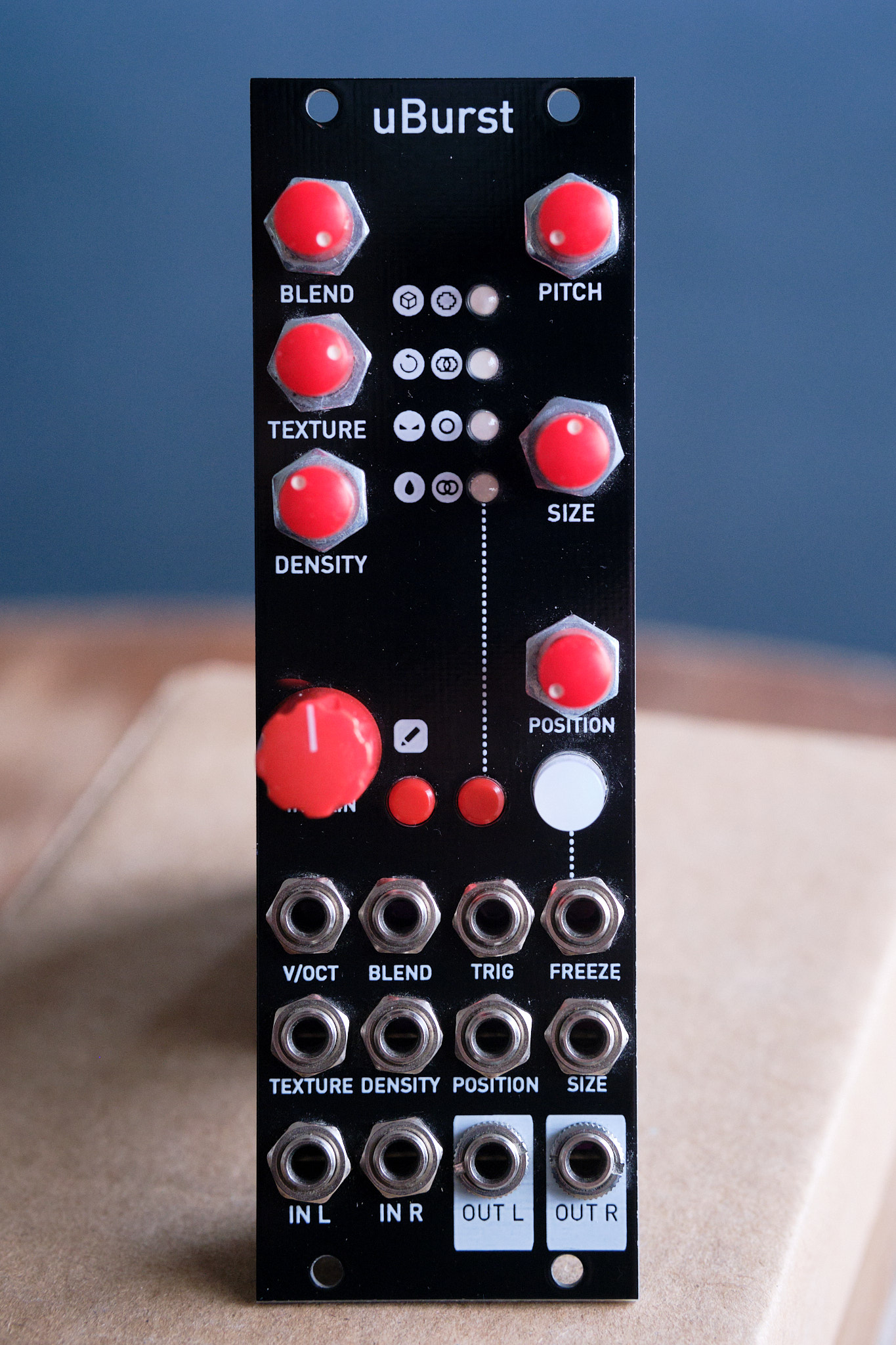 uBurst - Clone Mutable Instruments Clouds