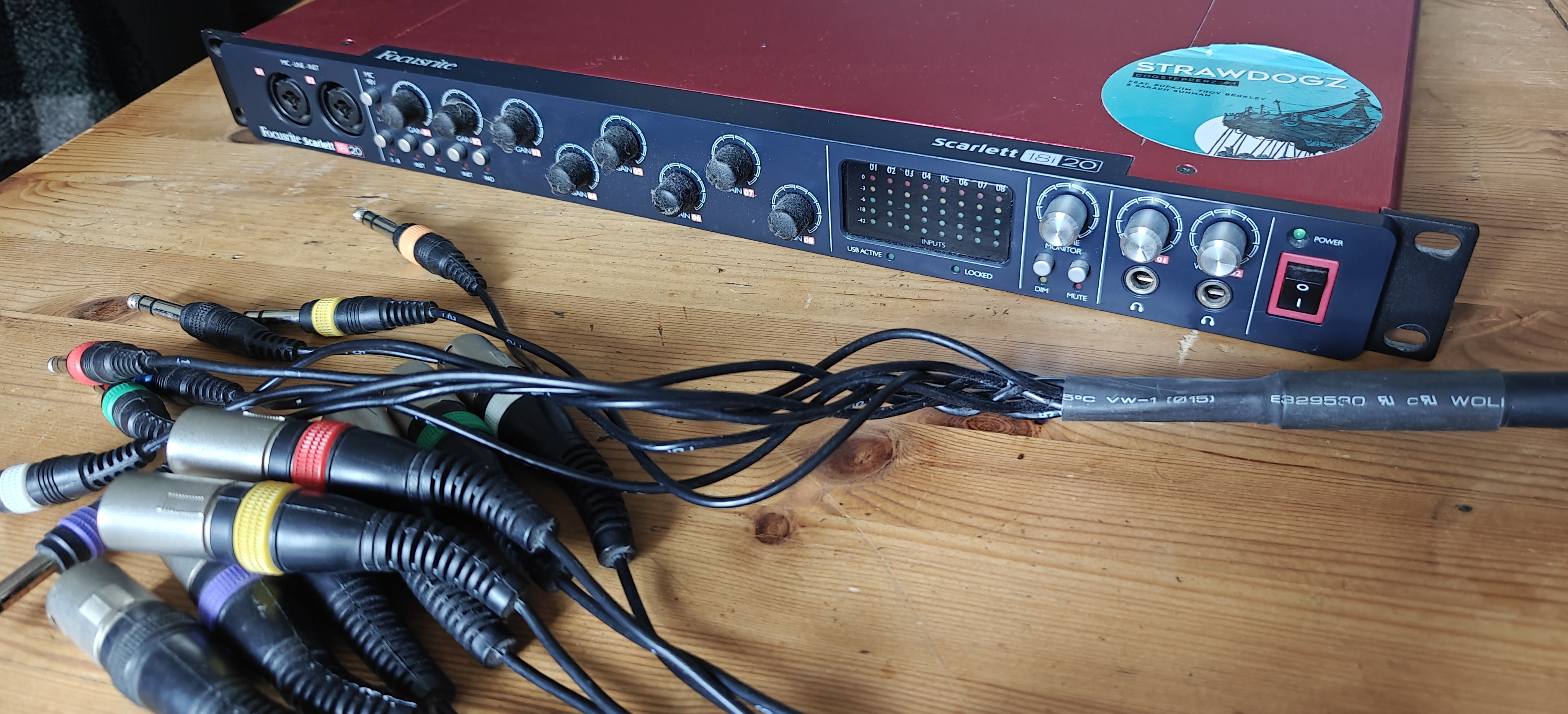 Vends carte son focusrite 18i20