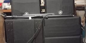 Vends 2 enceintes Yamaha DZR12 et 2 caissons de basses amplifié Yamaha DXS15 mkII