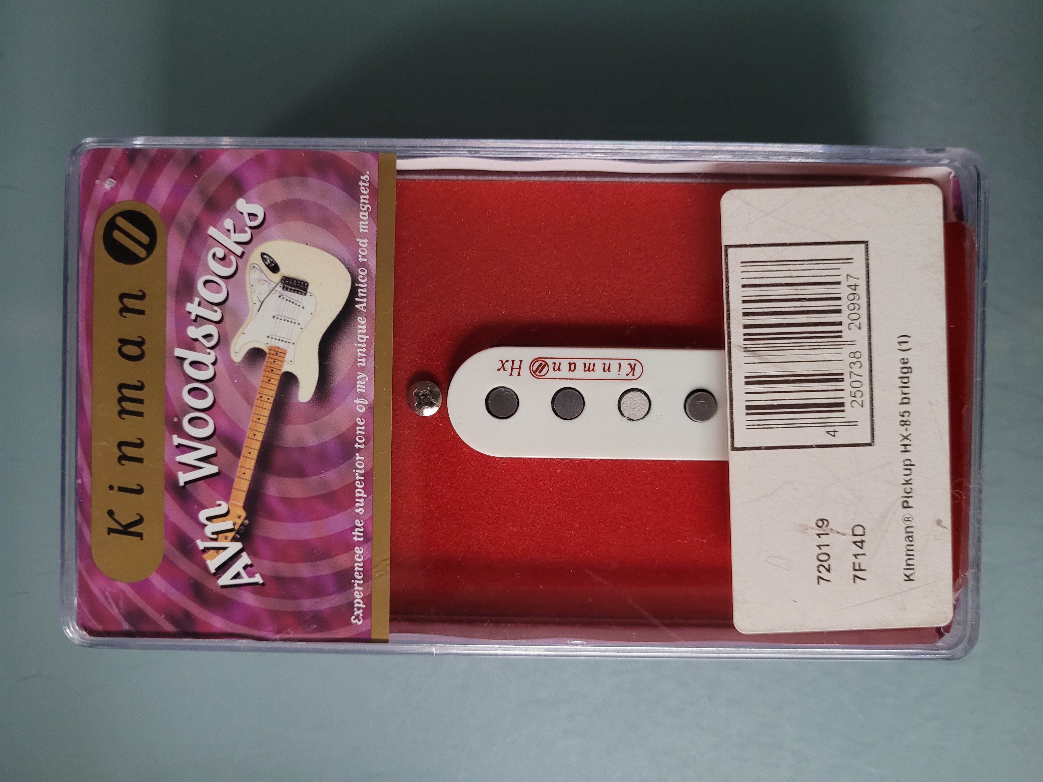 Vends micro simple strat Kinman HX-85 bridge