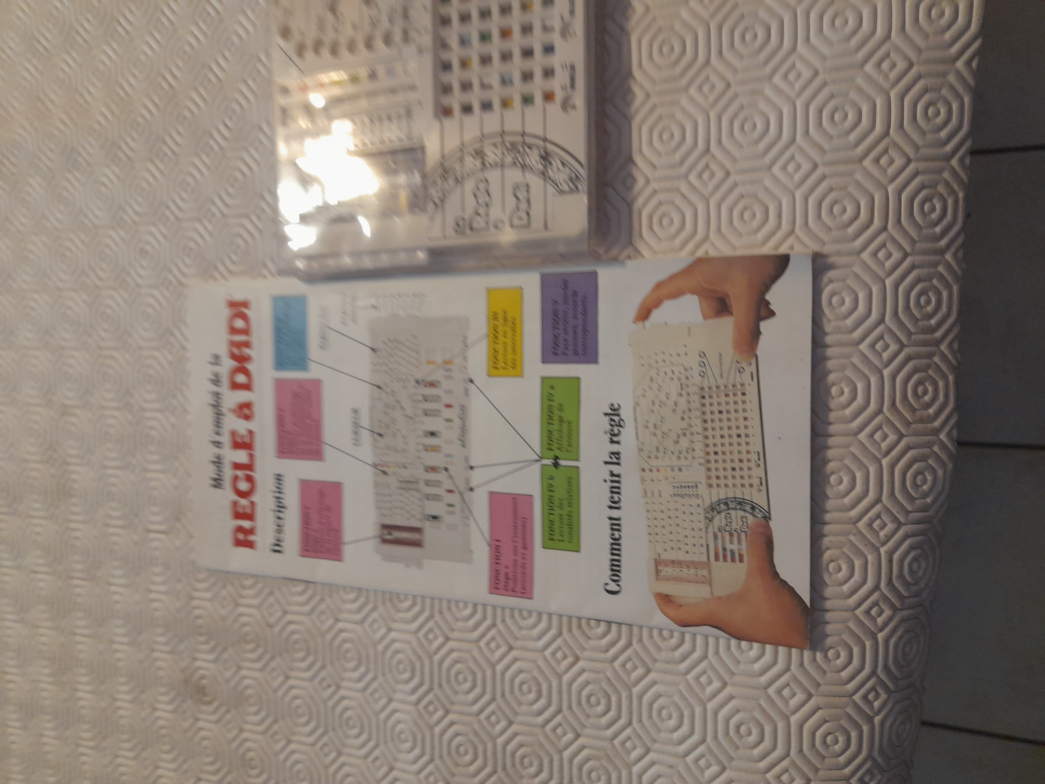 Vends ma règle à dadi