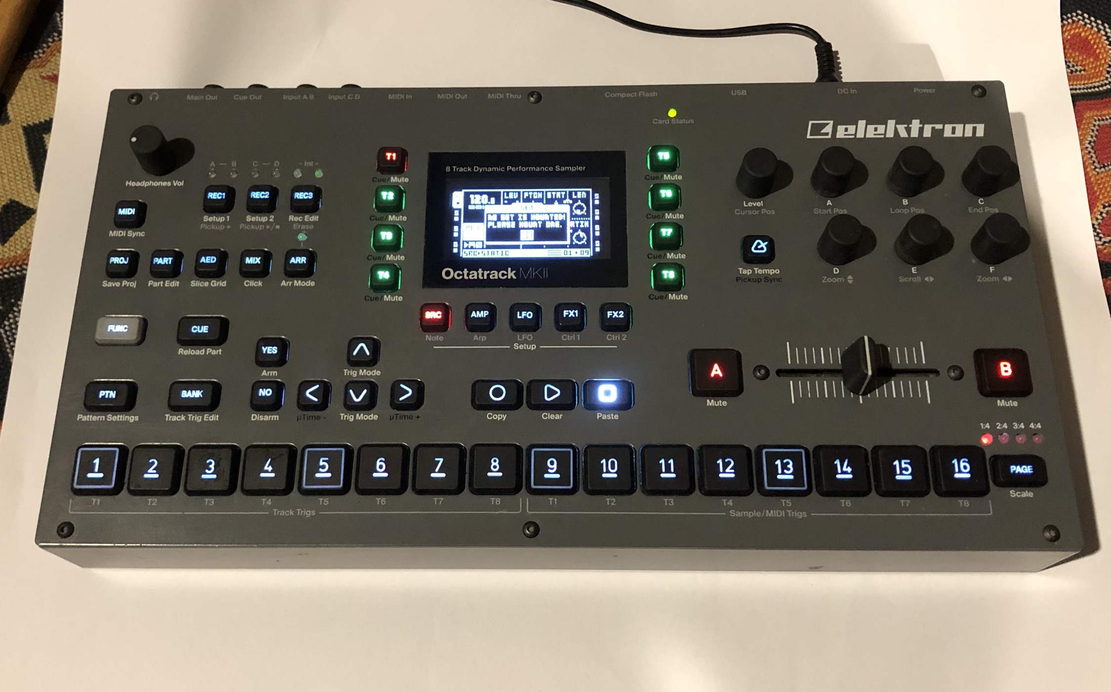 Elektron Octatrack MKII Grey