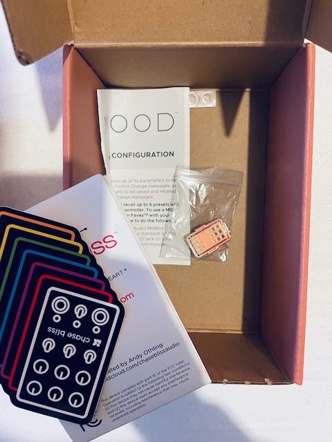 Pedale Chase BLISS MOOD Quasi neuve 