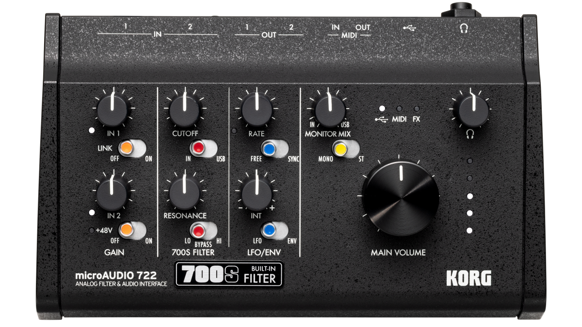 microAUDIO 722 front