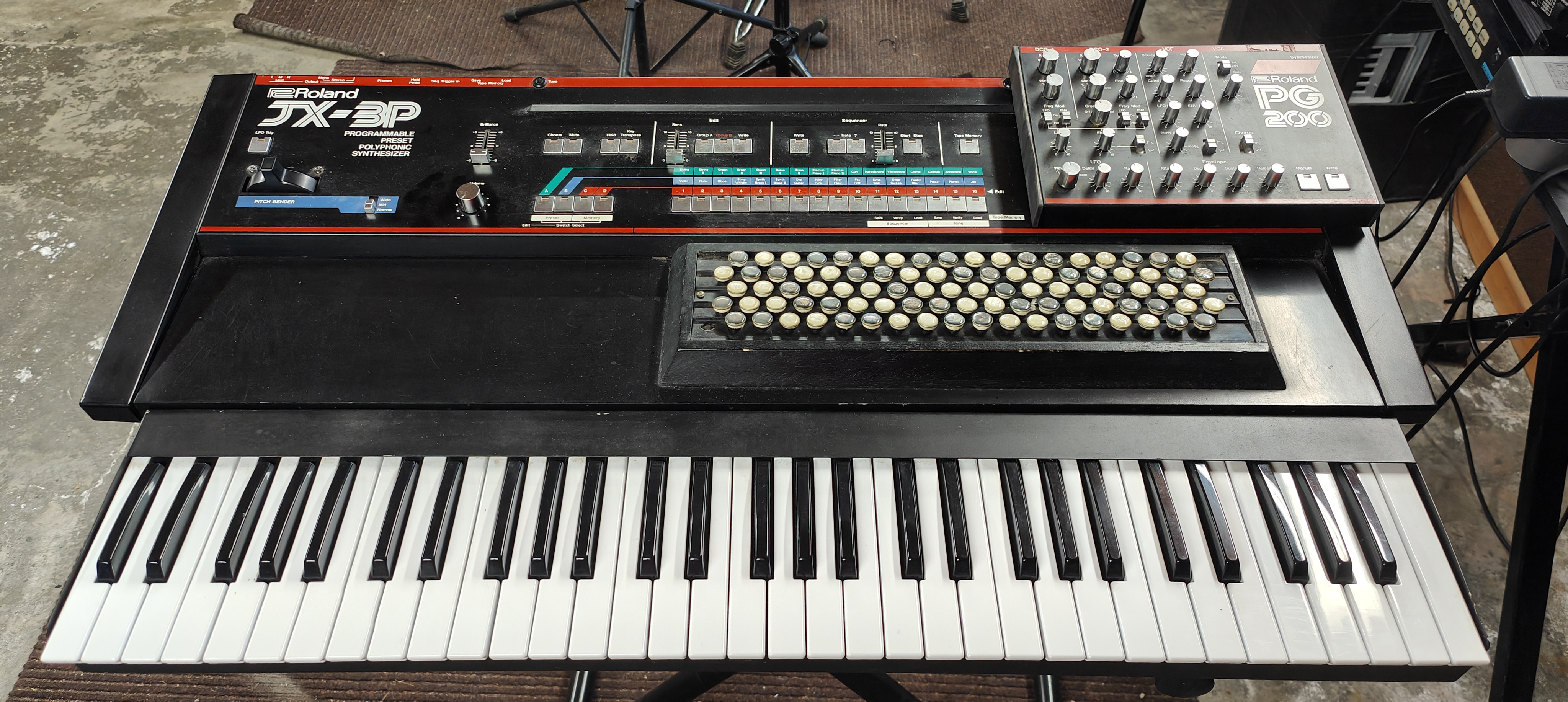 JX-3P double clavier + PG200