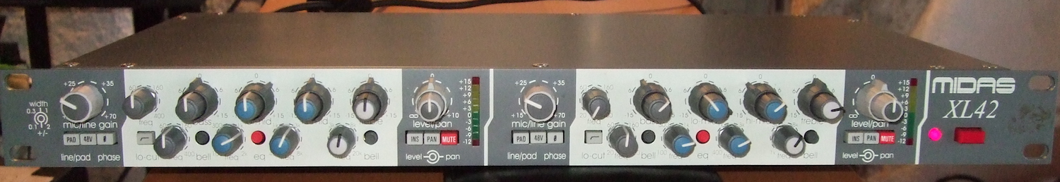 channel strip Midas XL42 à vendre