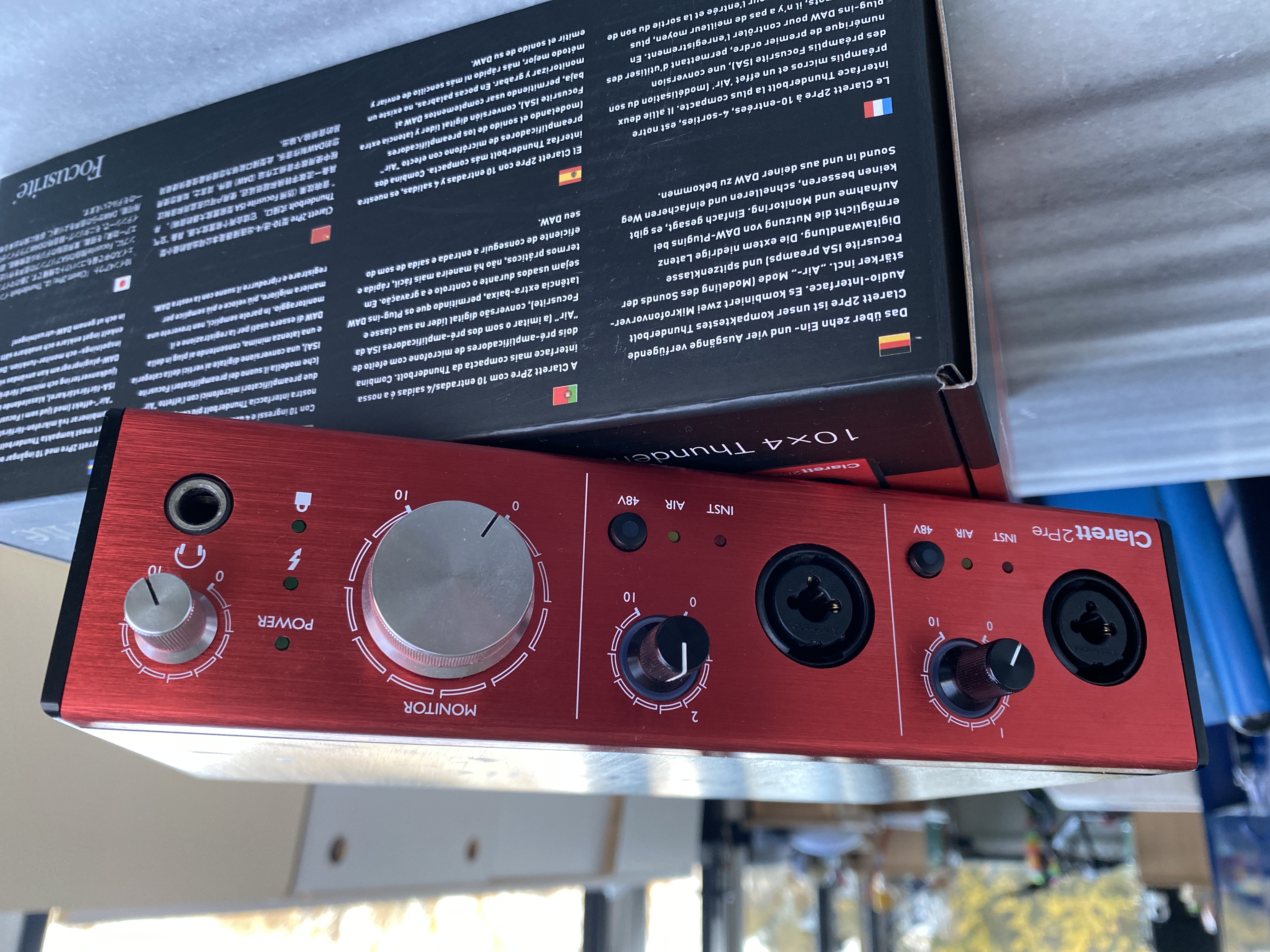 Carte son CLARETT 2PRE