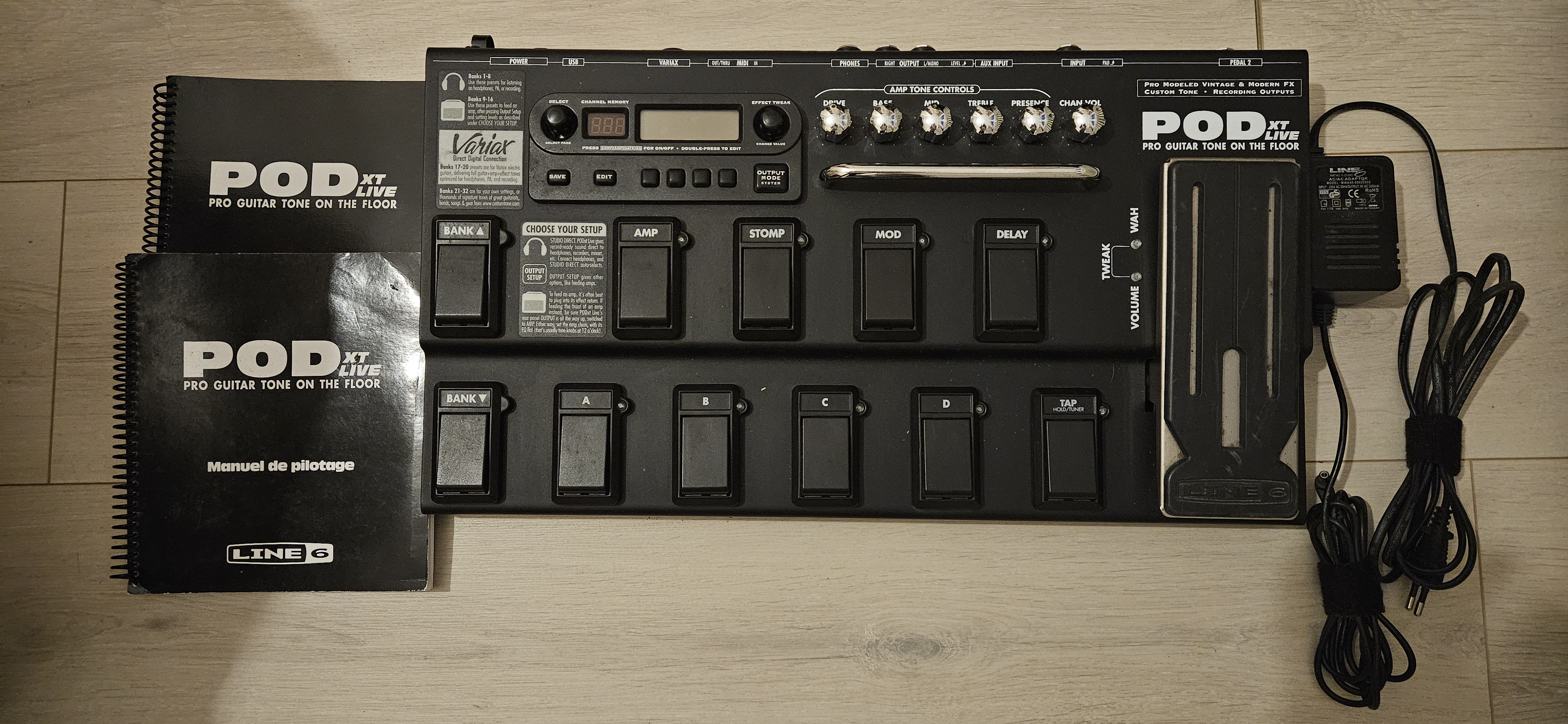 POD XT LIVE avec pack supplémentaires