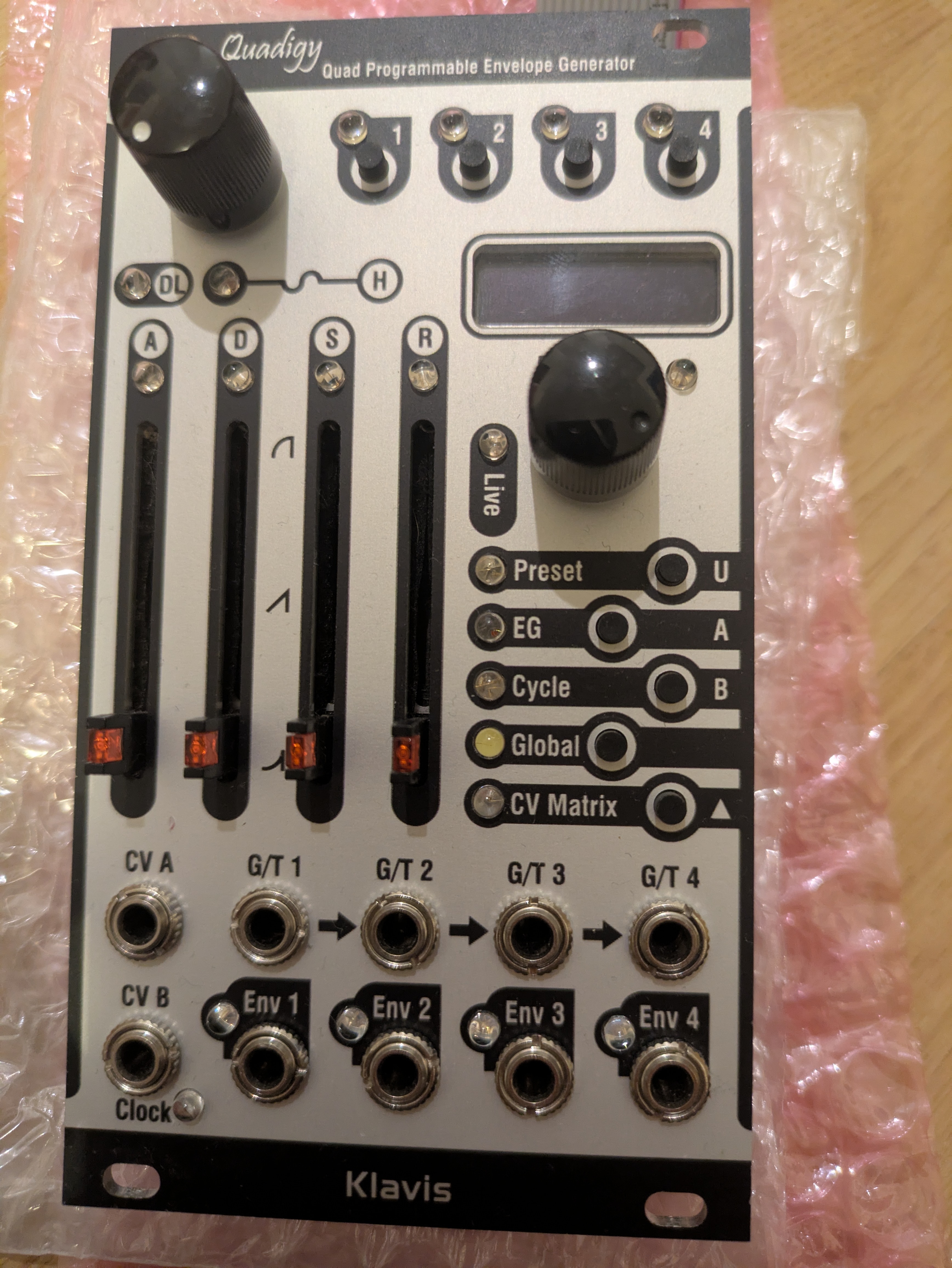 Vends Klavis Quadigy 