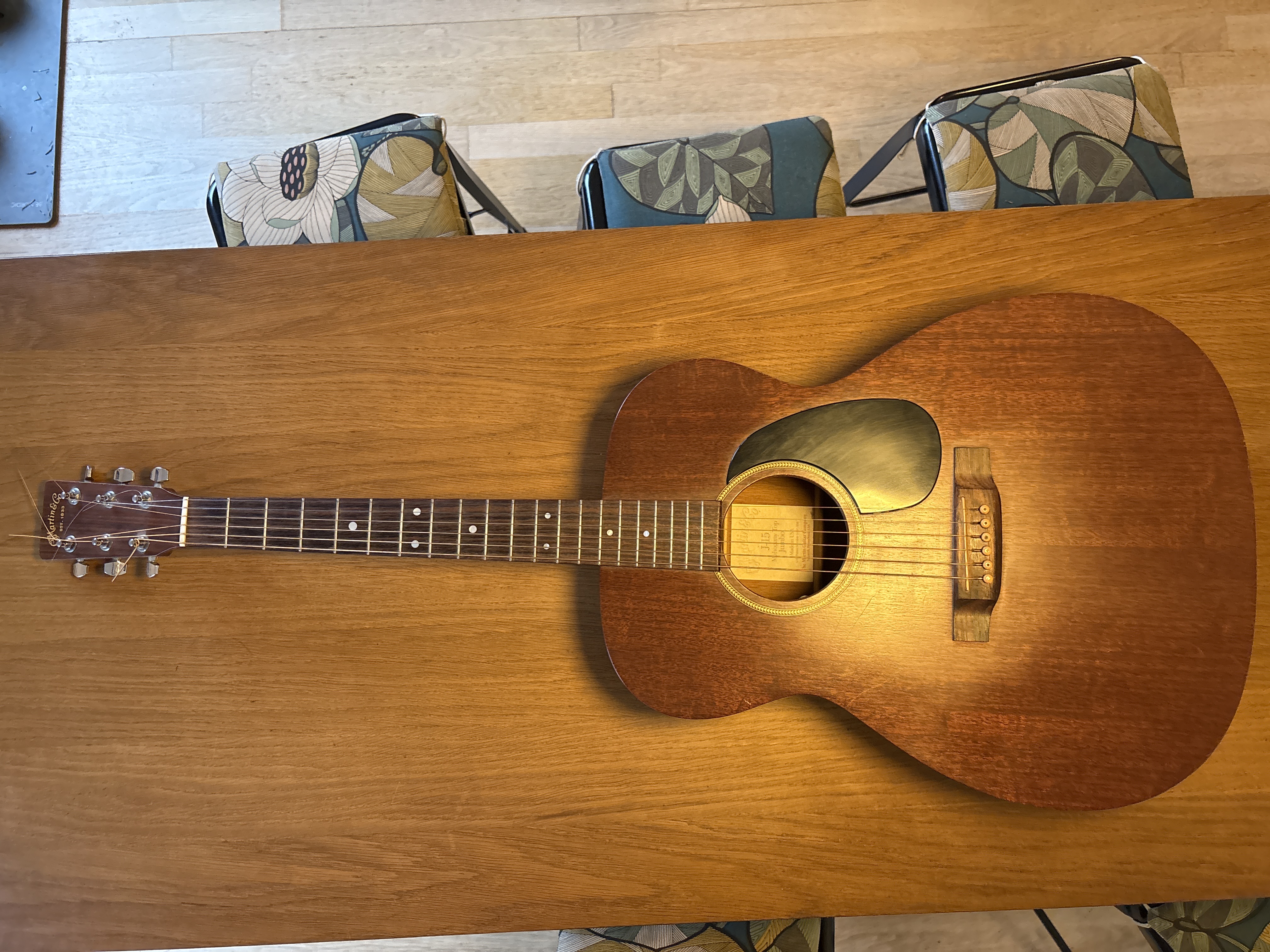 Vends Martin j15 jumbo mahogany 