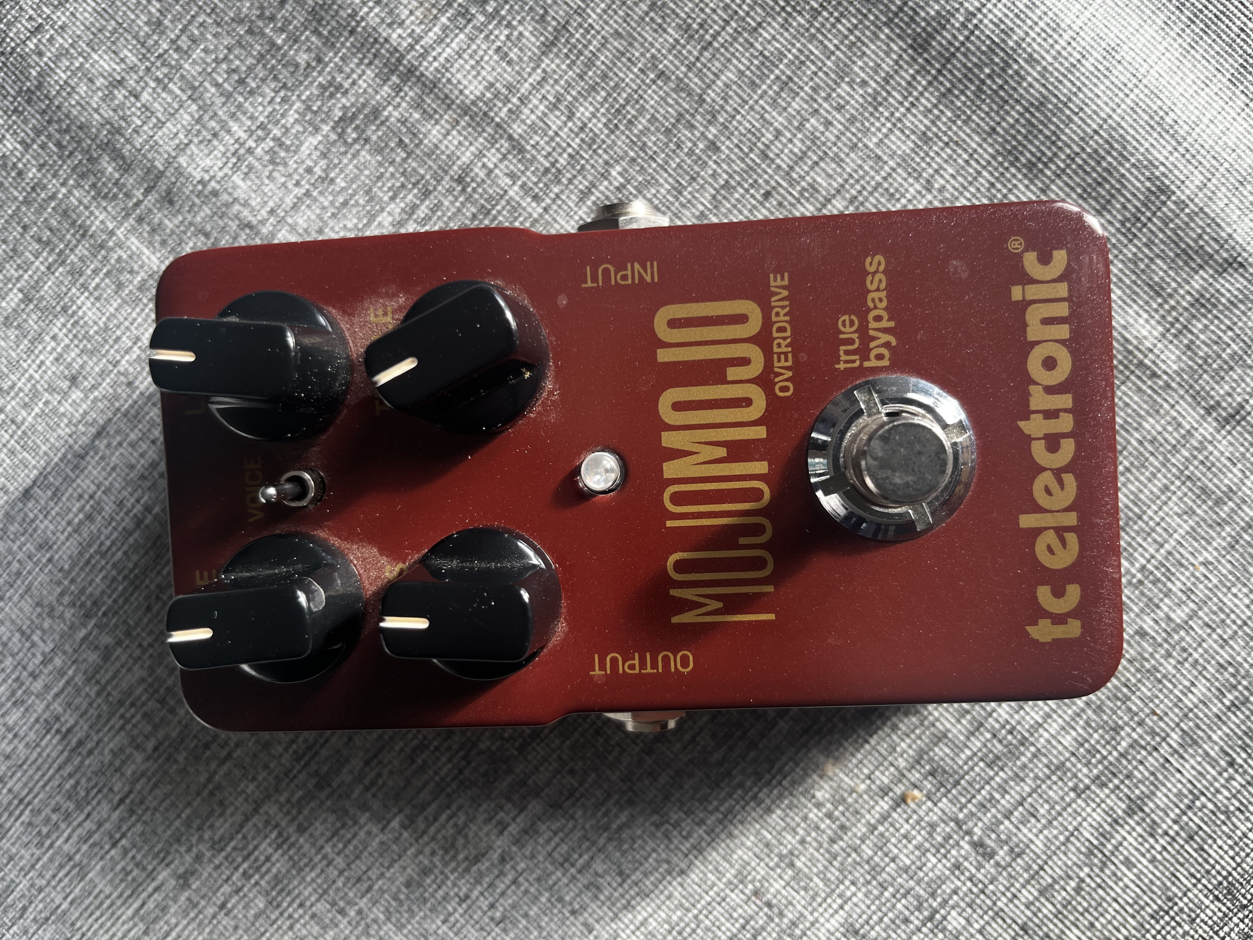 Pédale effet overdrive mojomojo tc Electronic