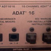 Carte ADAT Behringer DDX3216 – option – bon état