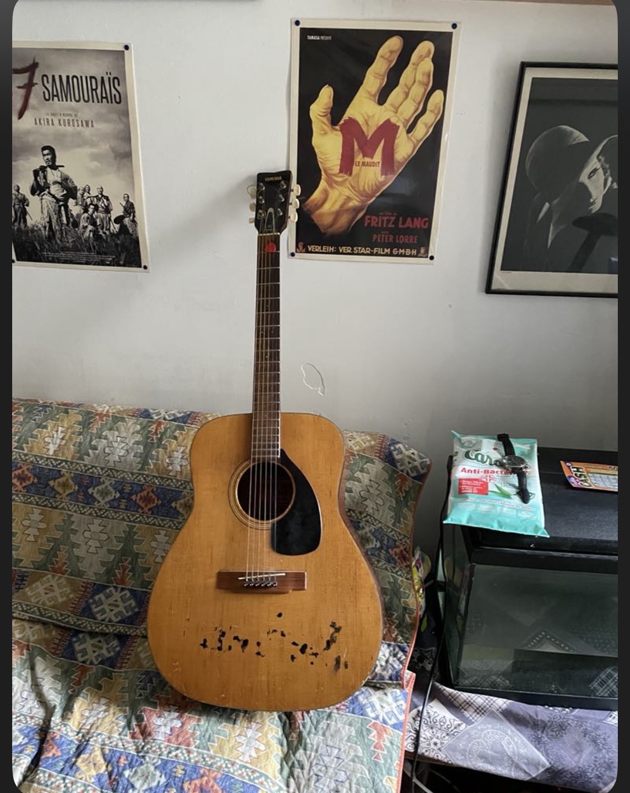 VENDS YAMAHA FG-140 GUITARE VINTAGE