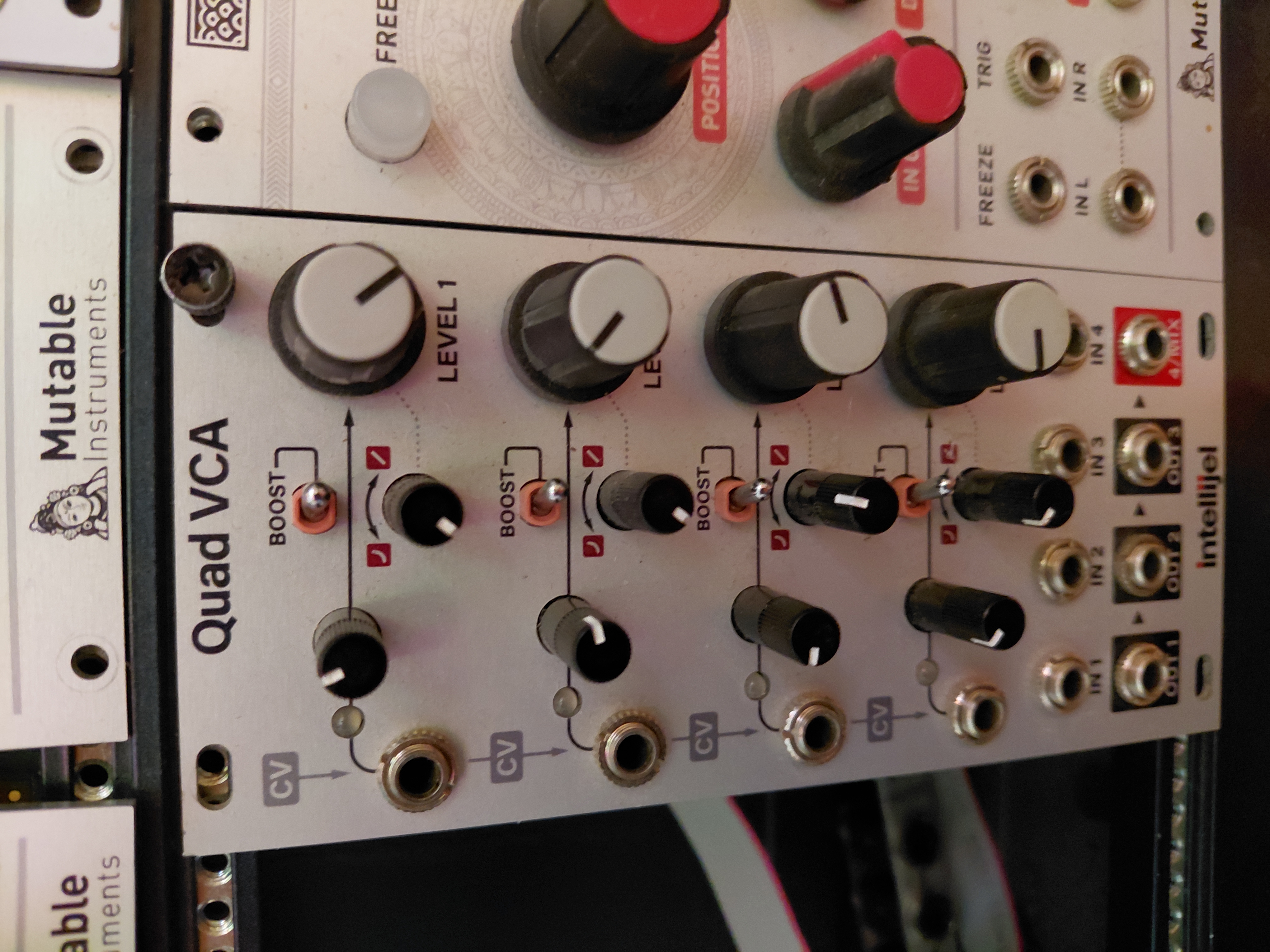 Quad VCA Intellijel
