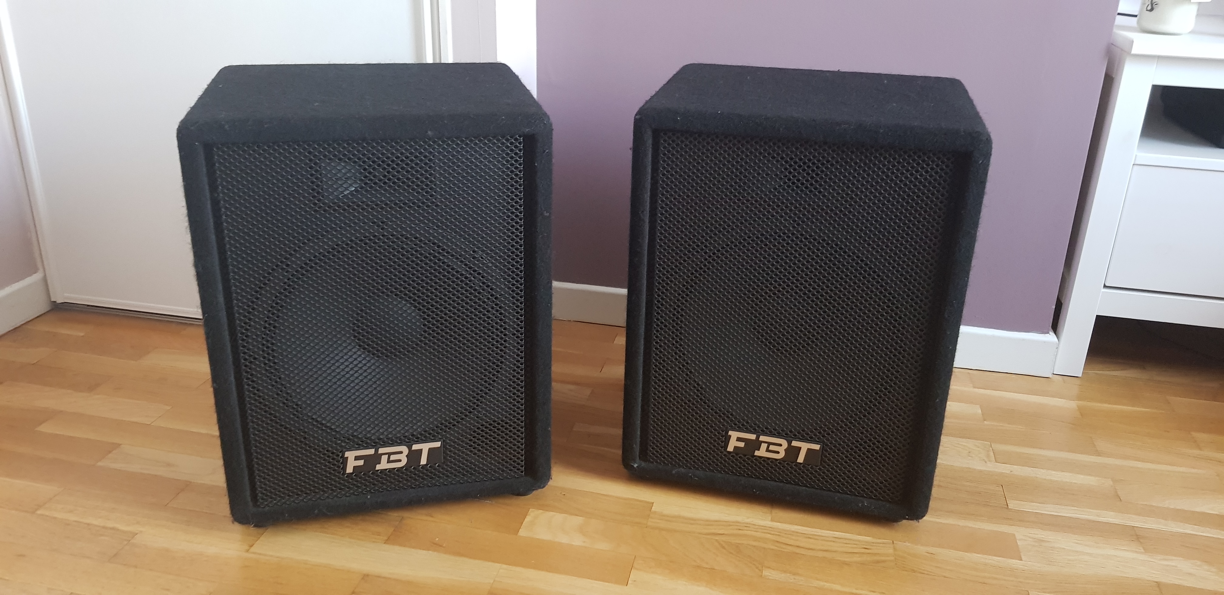 Paire d’enceintes passives FBT BEAT 122 (Made in Italy) – années 90